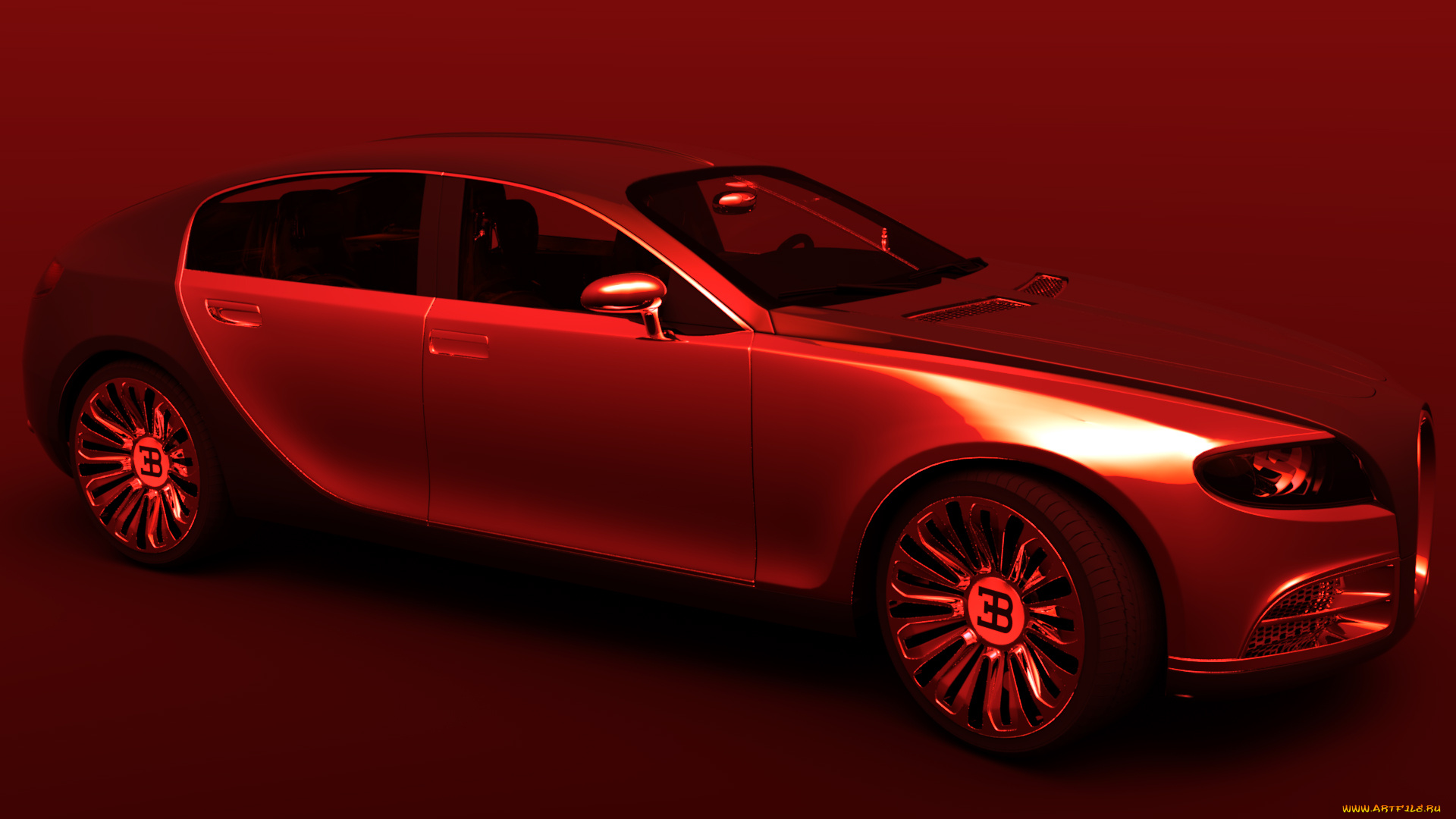 автомобили, 3д, bugatt