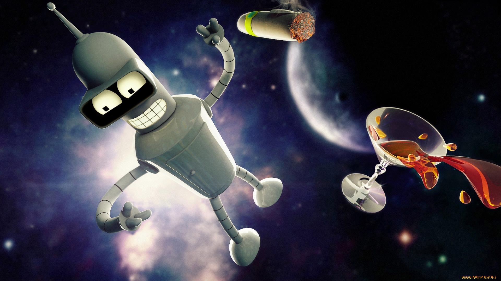 futurama, мультфильмы, футурама