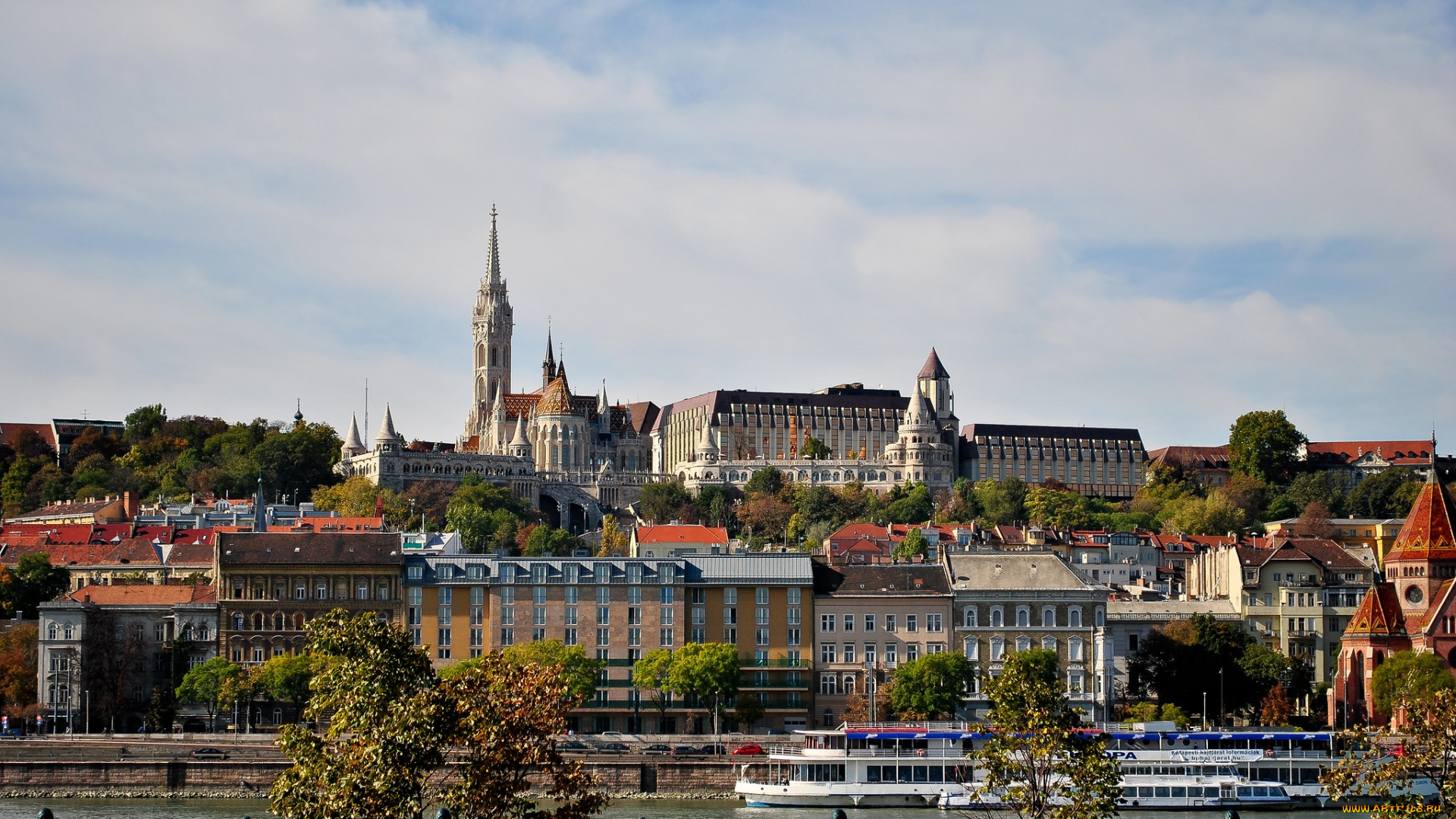 города, будапешт, венгрия, здания