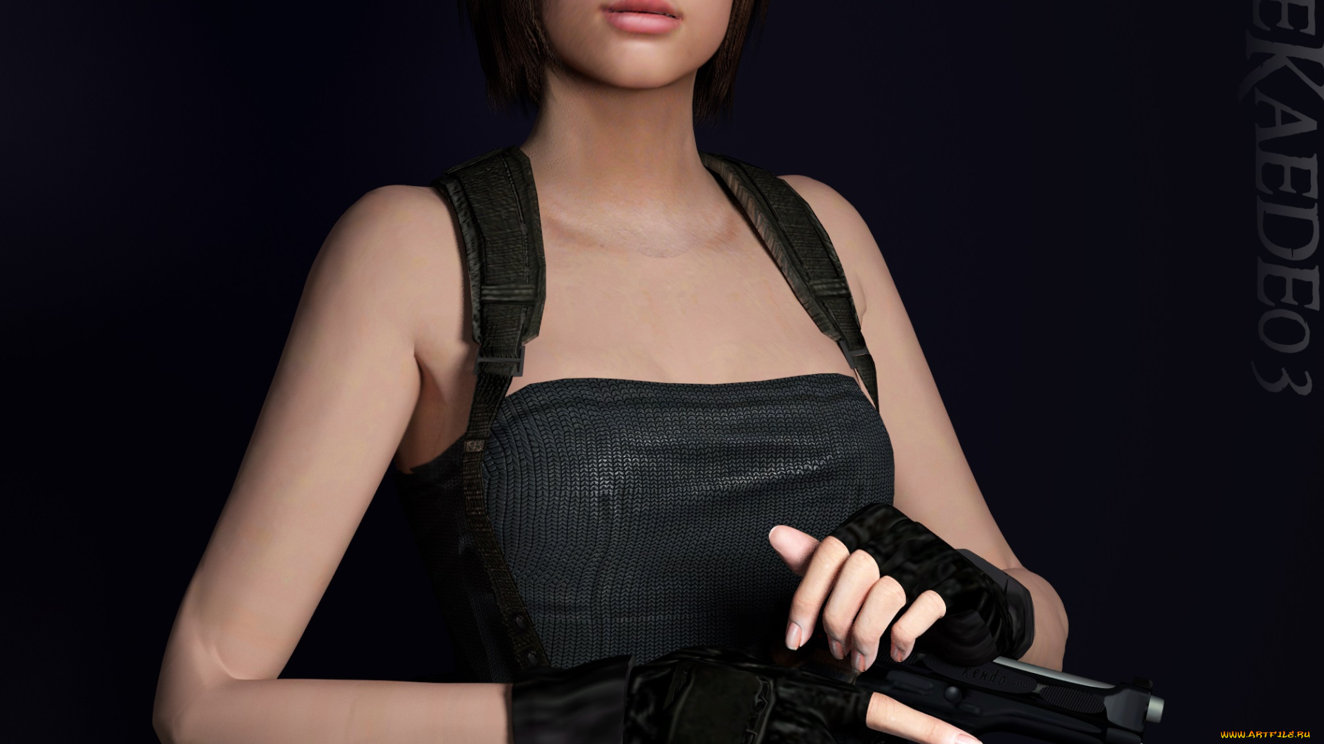 3д, графика, люди, , people, девушка, взгляд