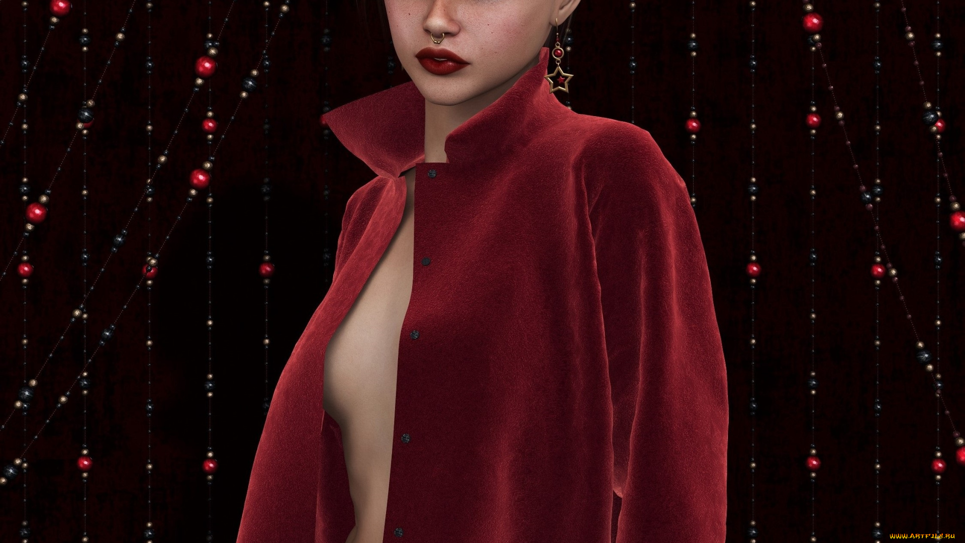 3д, графика, люди, , people, девушка, взгляд