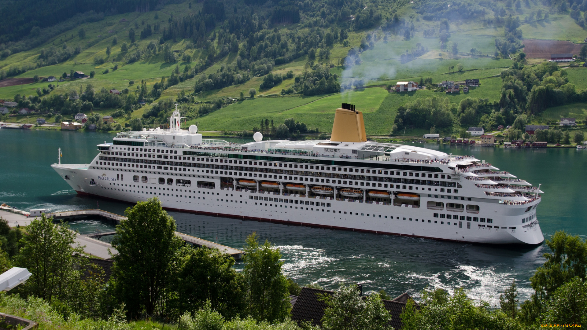 aurora, корабли, лайнеры, лайнер, круиз