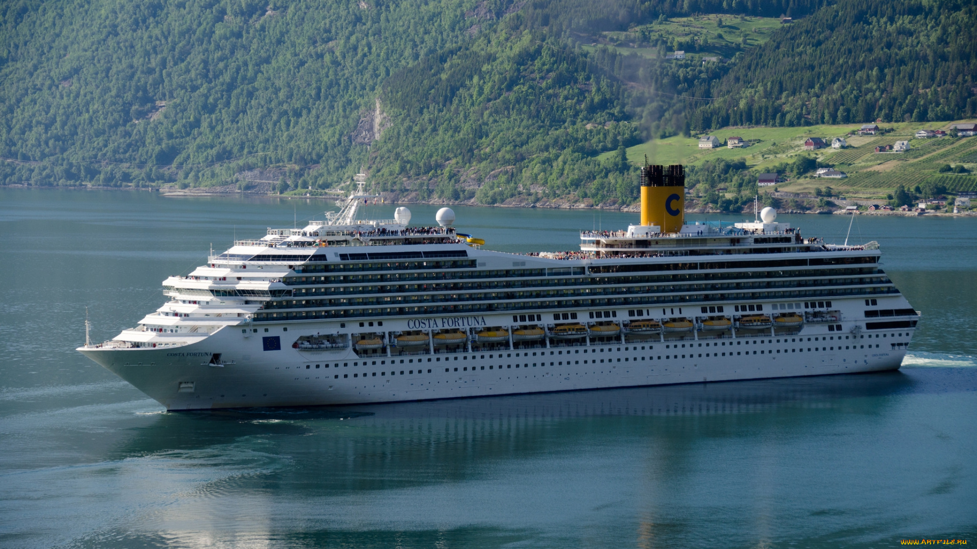 costa, fortuna, корабли, лайнеры, лайнер, круиз