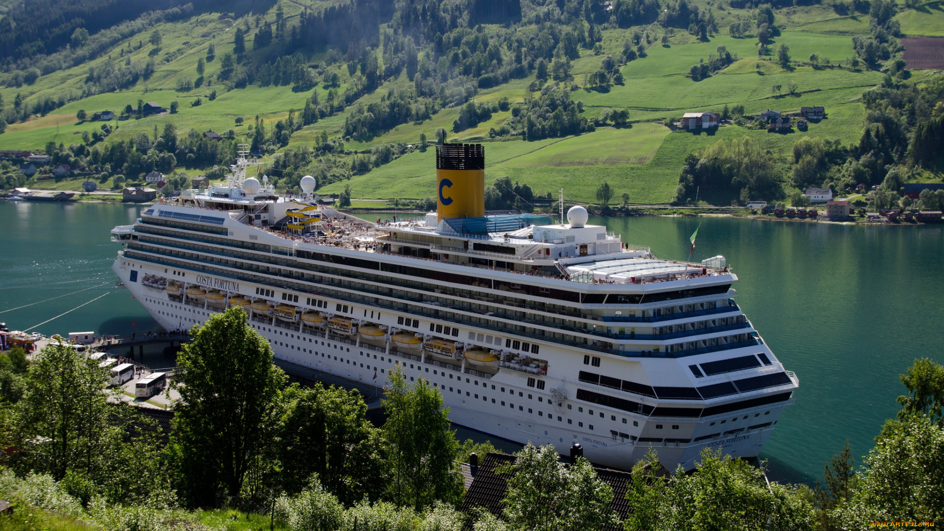 costa, fortuna, корабли, лайнеры, лайнер, круиз