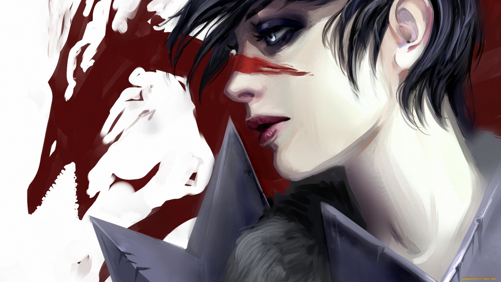 dragon, age, фэнтези, девушки, девушка