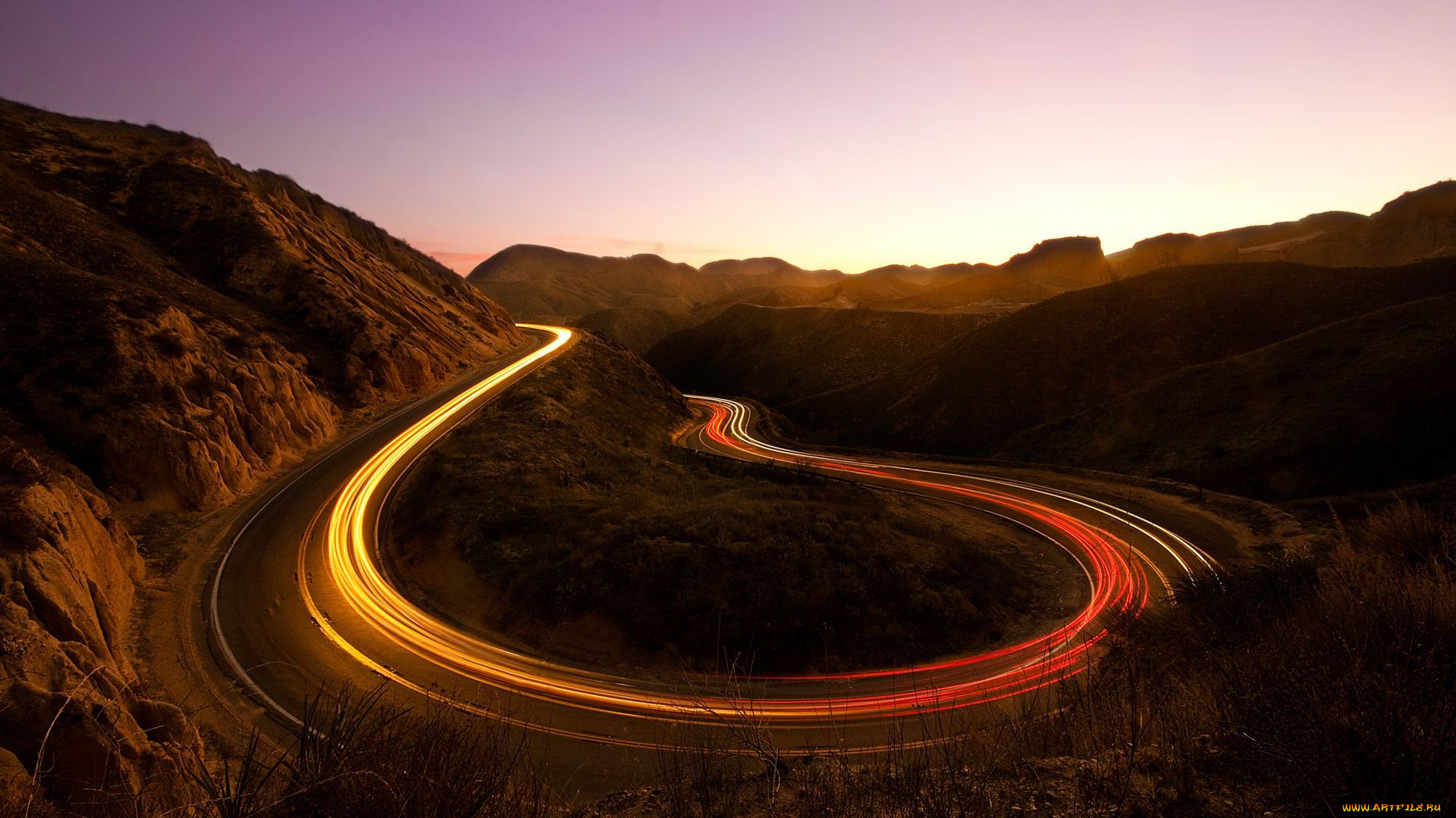 природа, дороги, горы