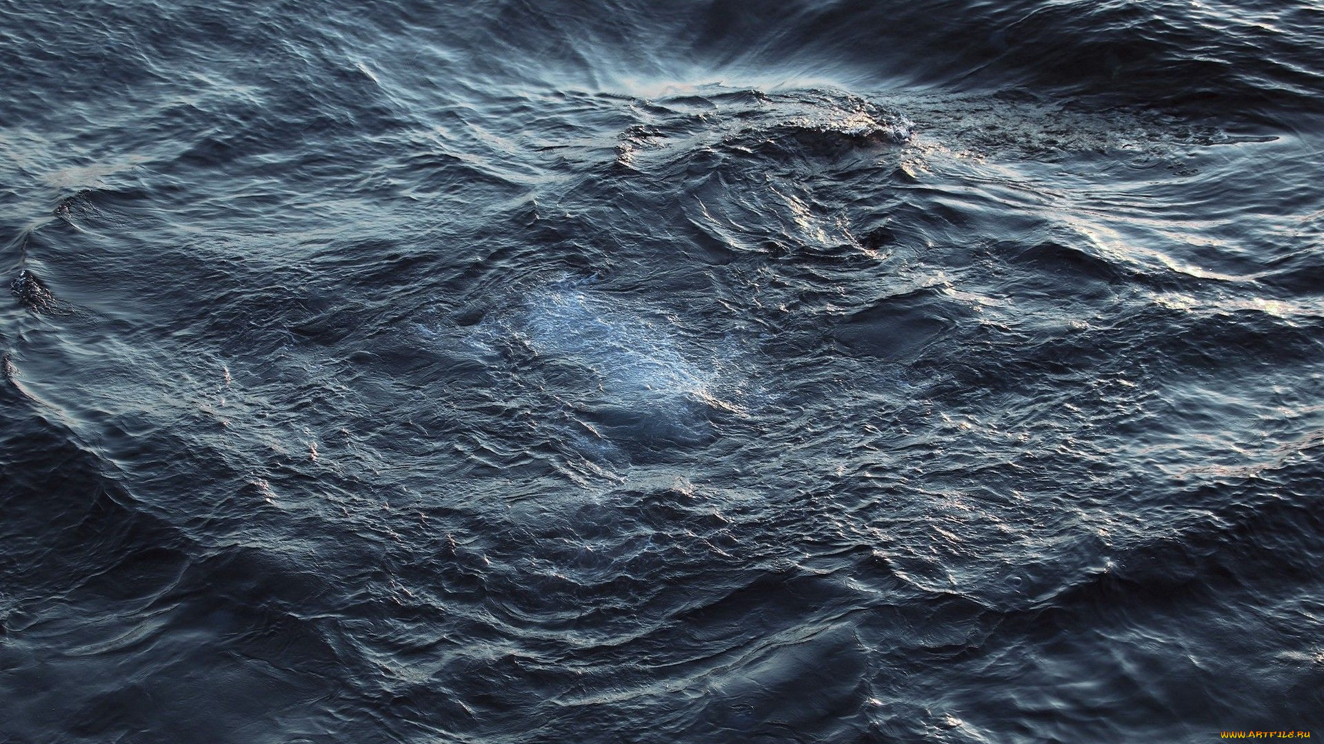 природа, вода, волны