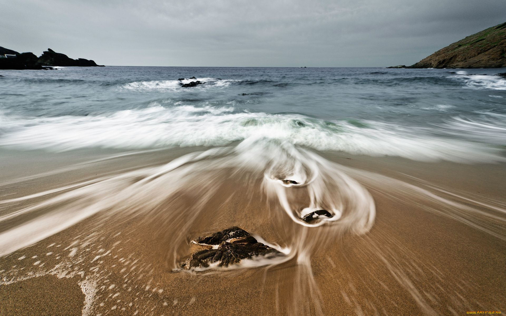 природа, моря, океаны, песок