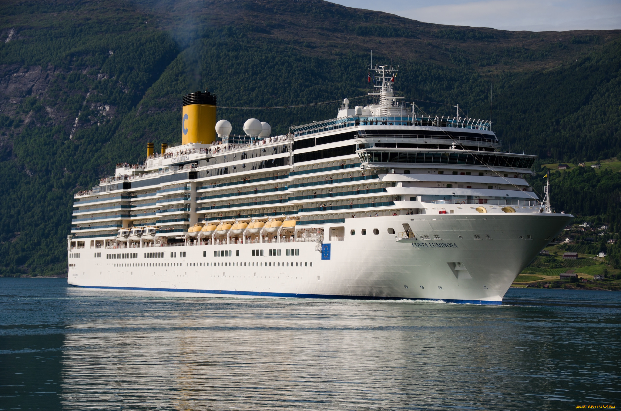 costa, luminosa, корабли, лайнеры, лайнер, круиз