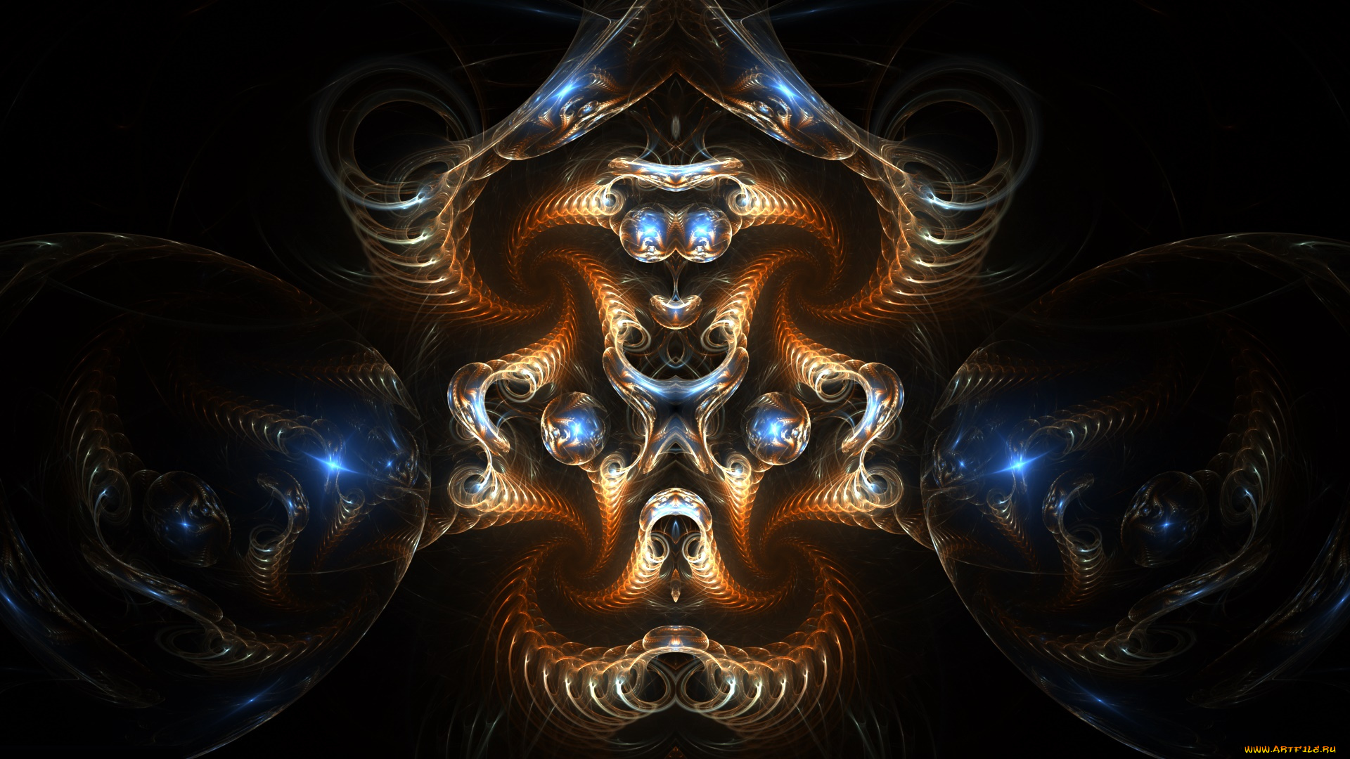 3д, графика, фракталы, , fractal, цвета, фон, узор