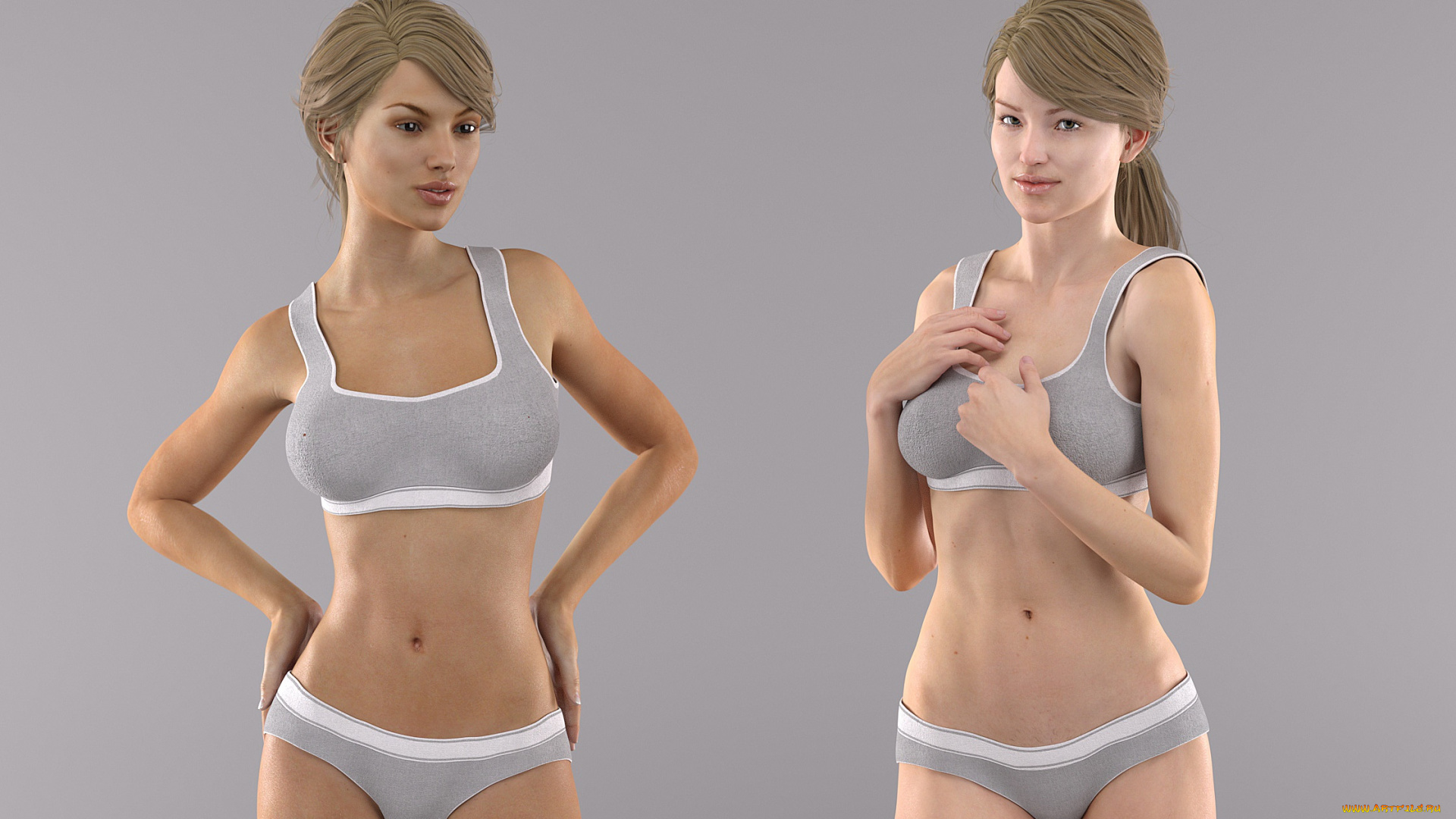 3д, графика, люди, , people, фон, взгляд, девушки