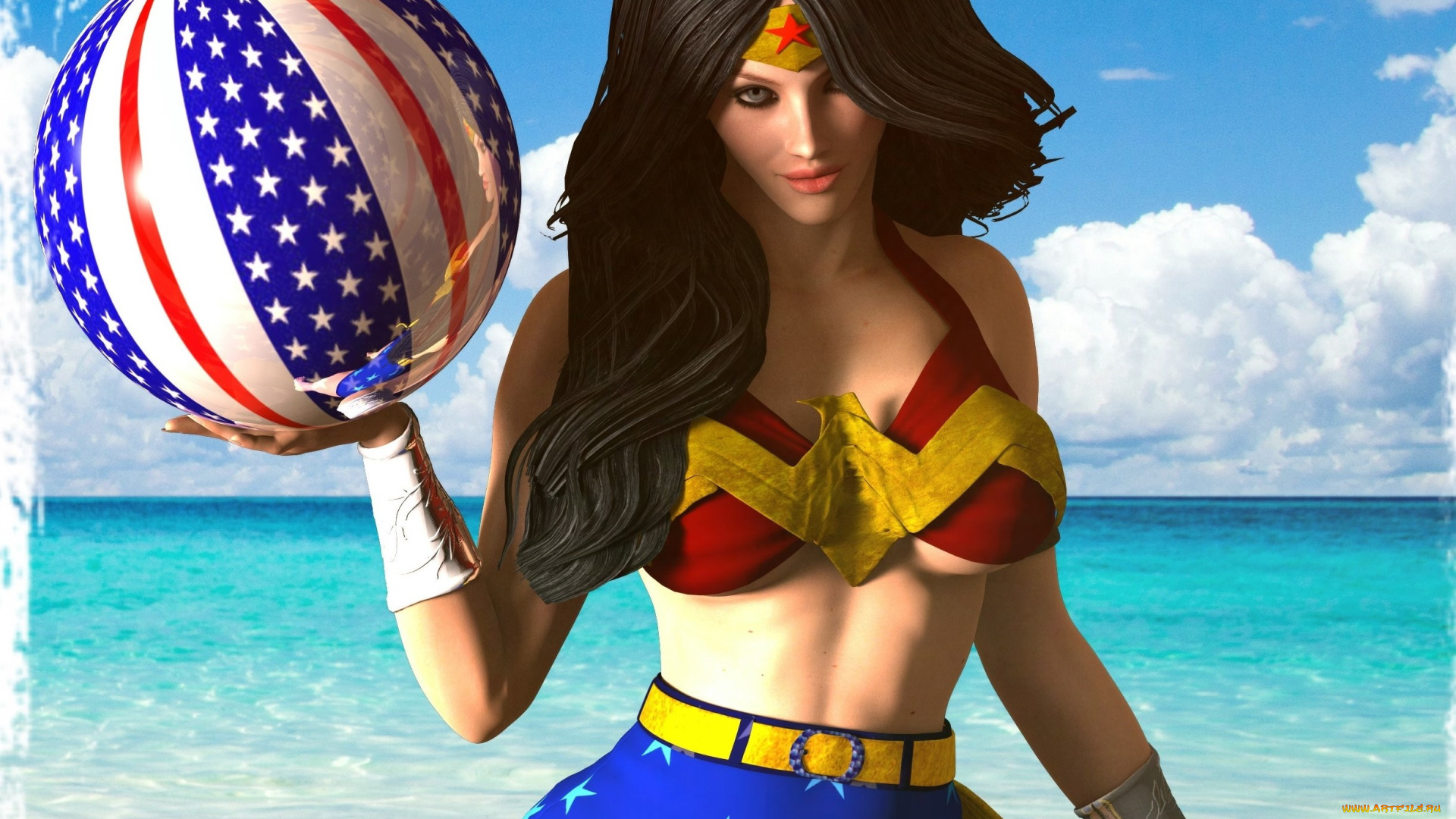 3д, графика, люди, , people, девушка, взгляд, фон