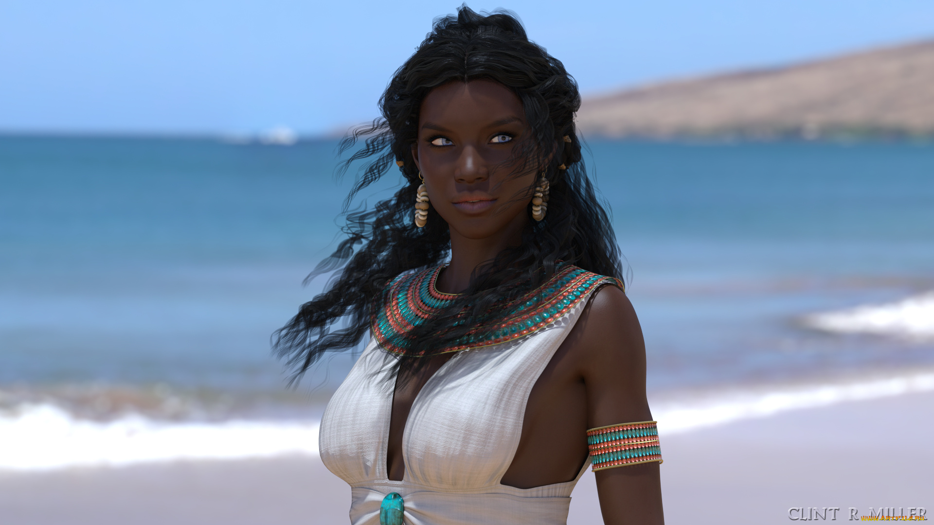 3д, графика, люди, , people, девушка, фон, взгляд