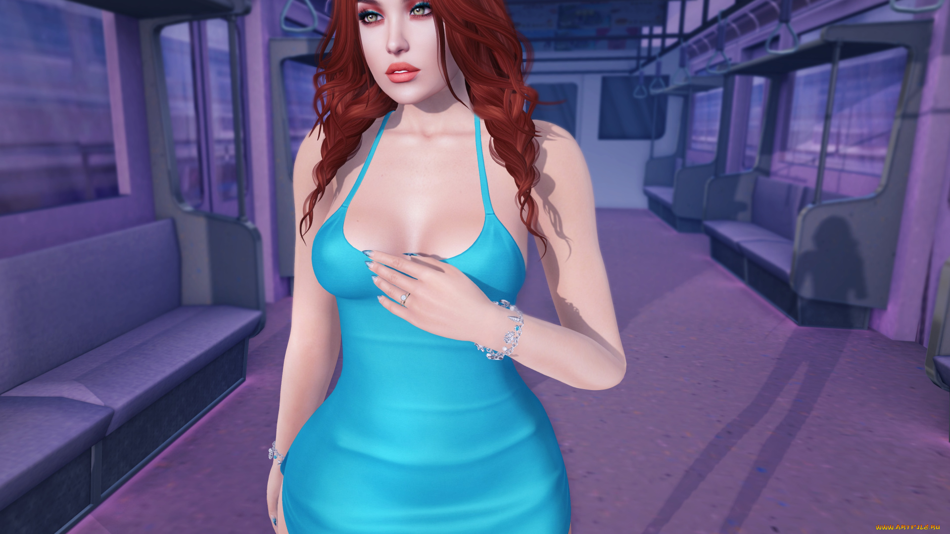 3д, графика, люди, , people, девушка, взгляд, фон