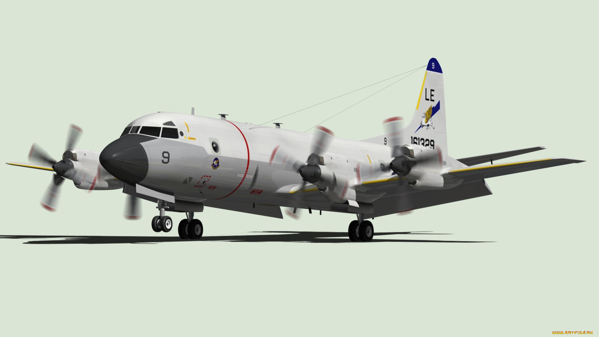 авиация, 3д, рисованые, v-graphic, полет, самолет