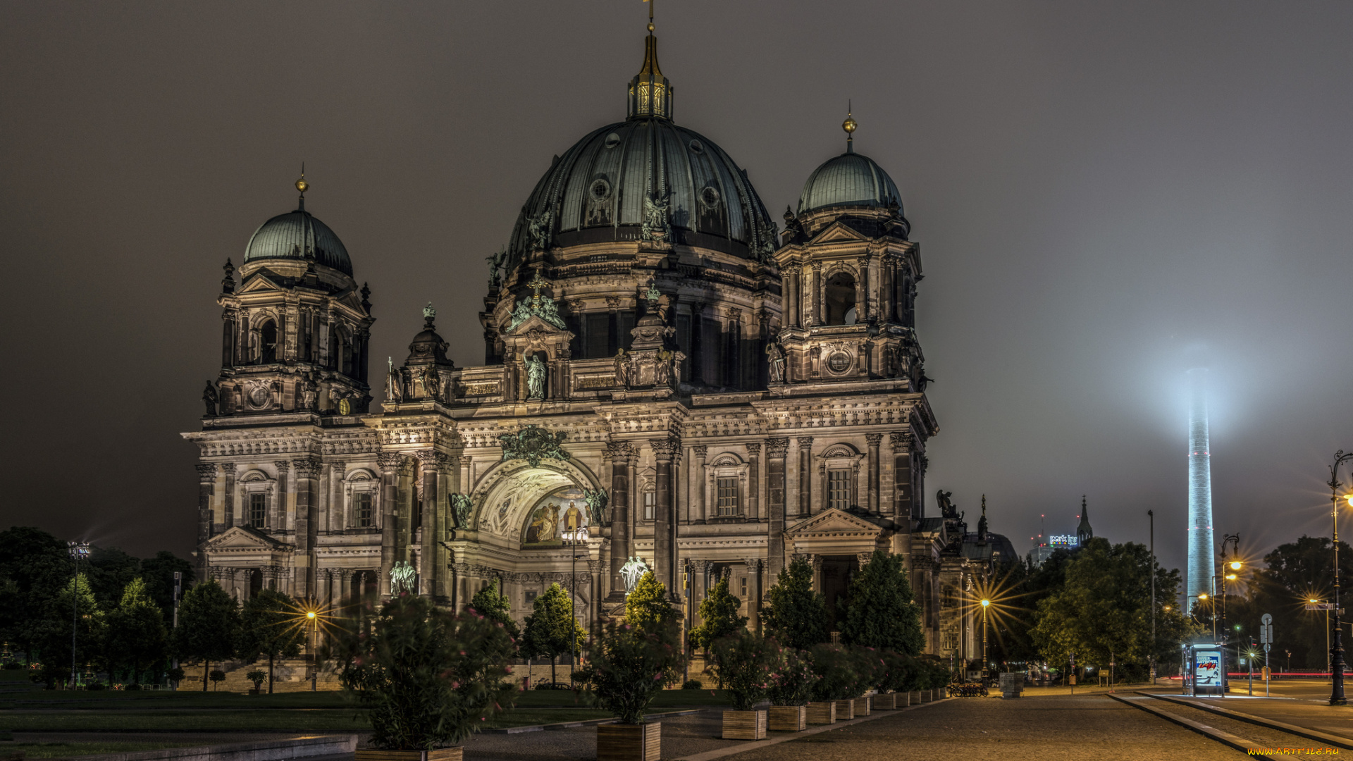 berliner, dom, города, берлин, , германия, собор