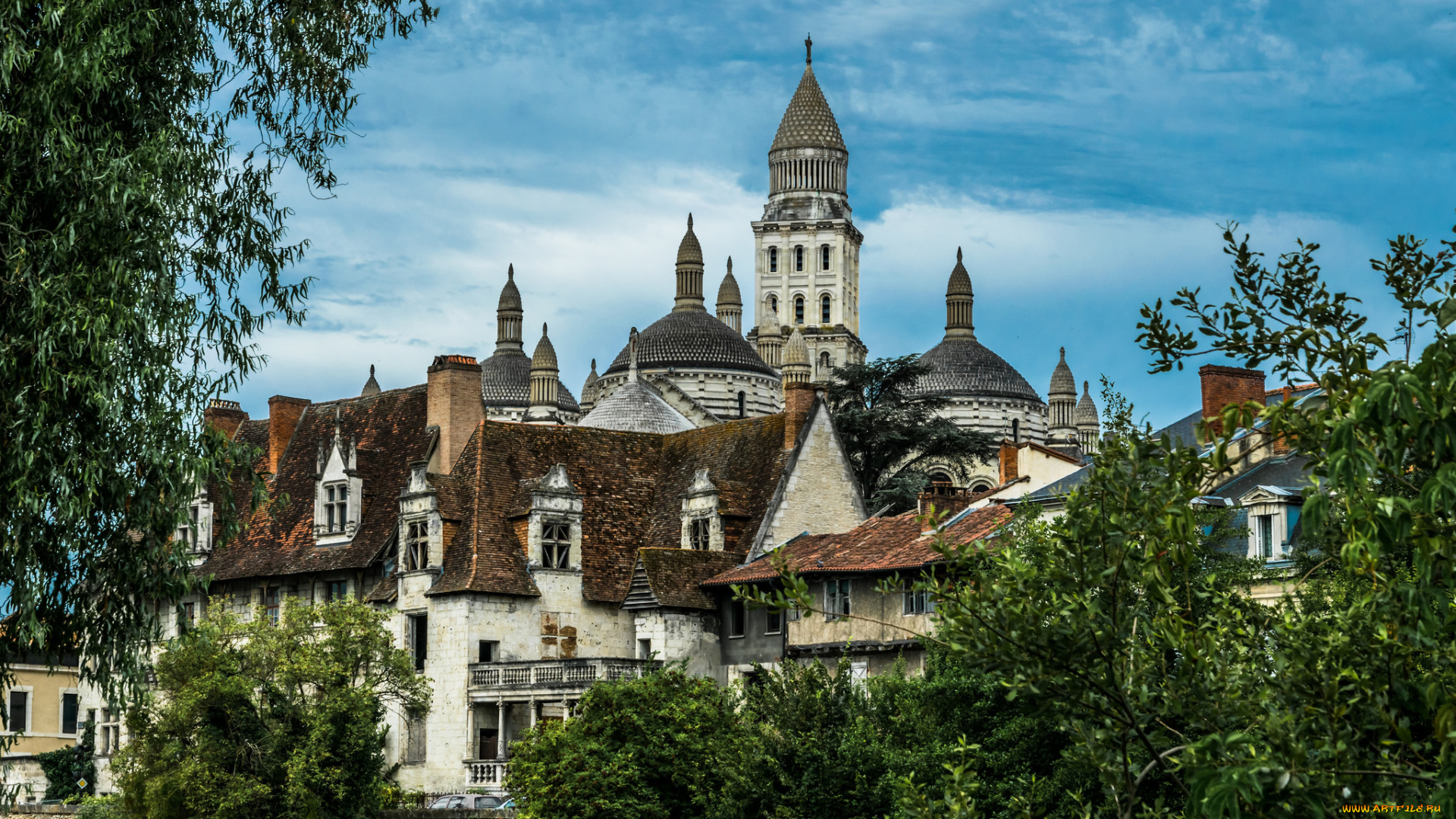 города, -, панорамы, простор