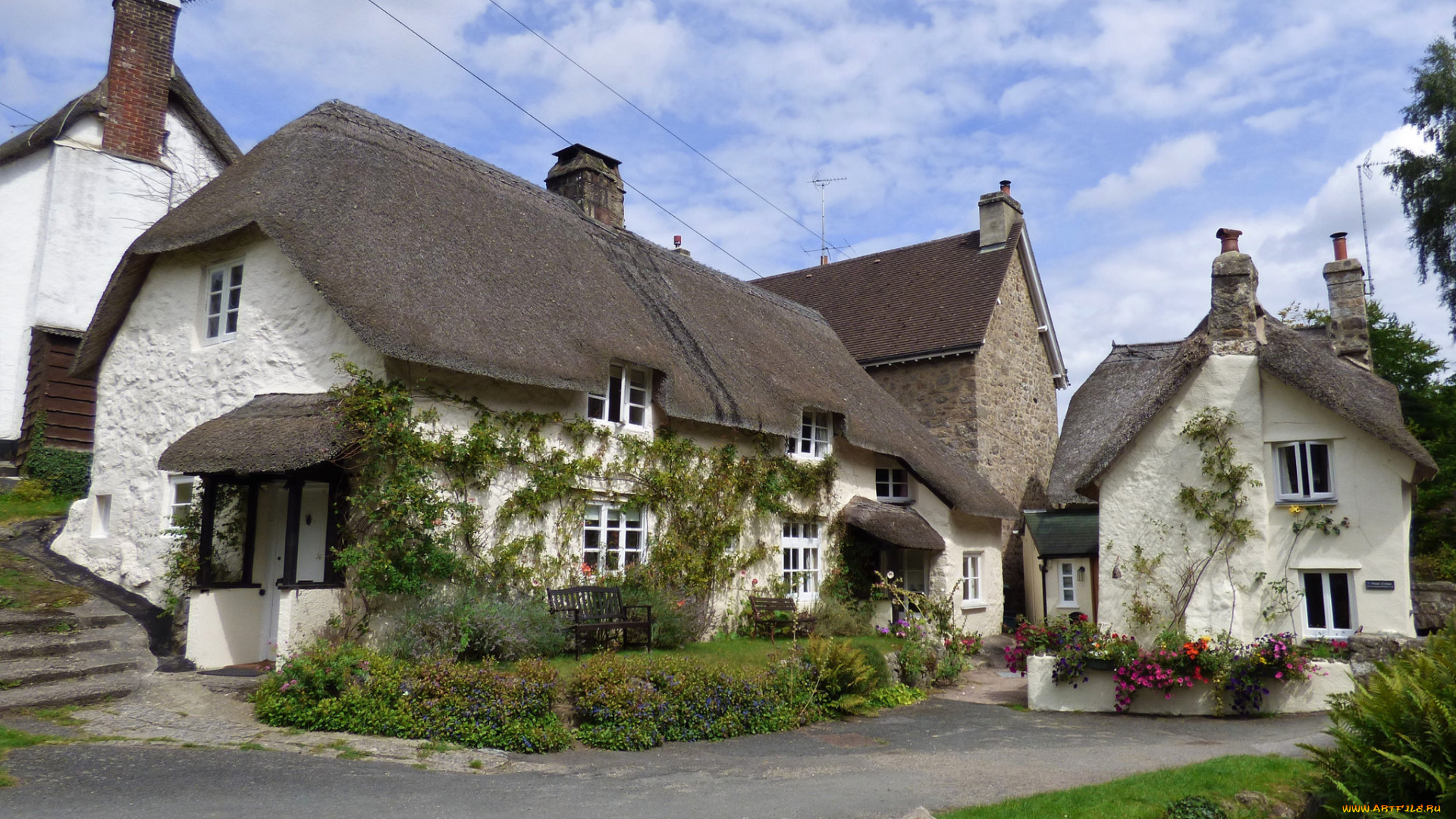 города, -, здания, , дома, простор