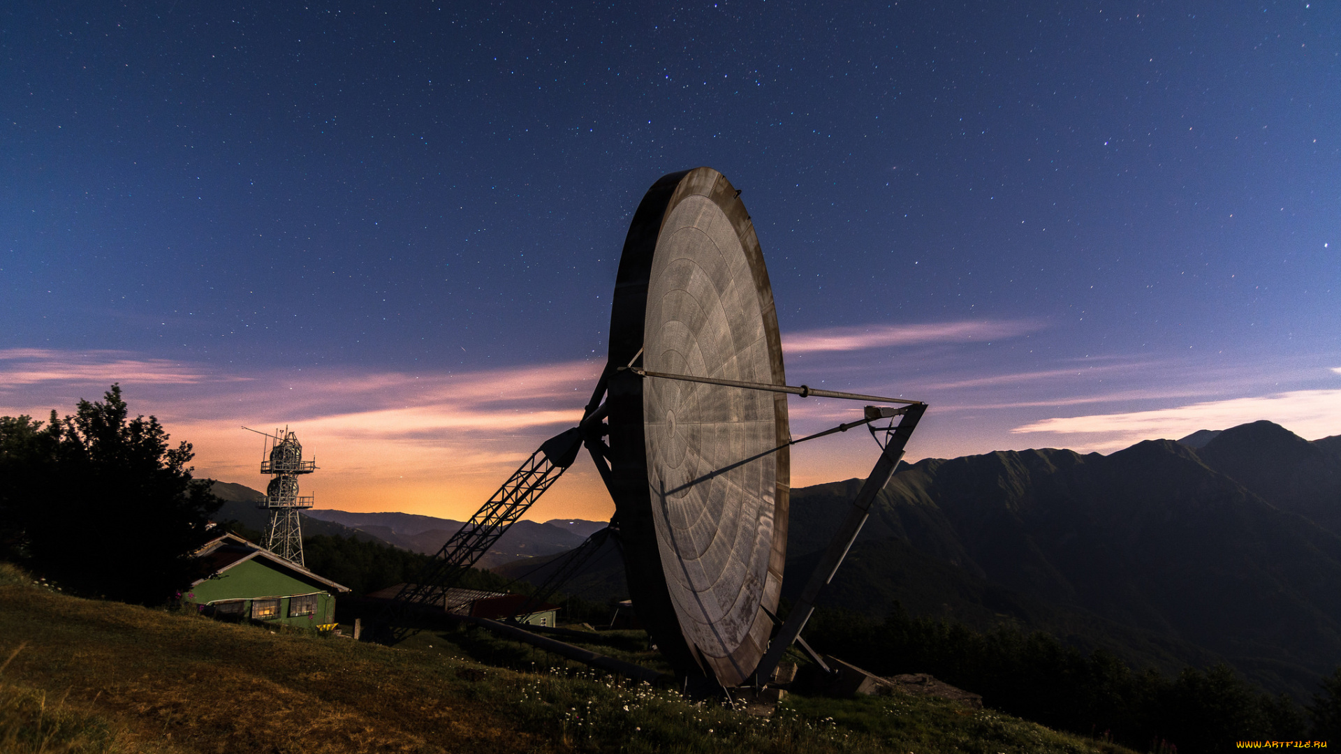 космос, разное, другое, радиотелескоп