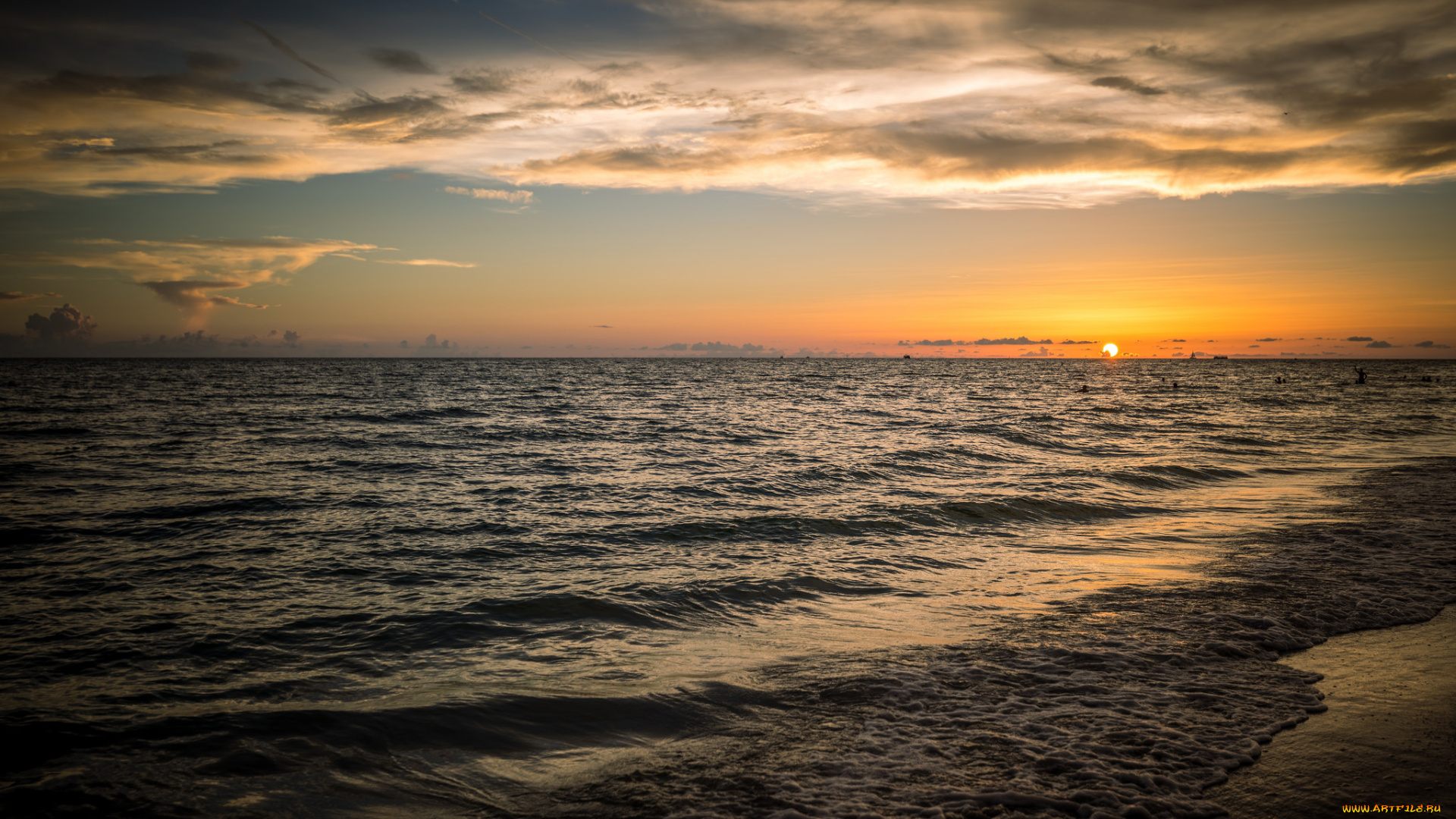 природа, моря, океаны, простор