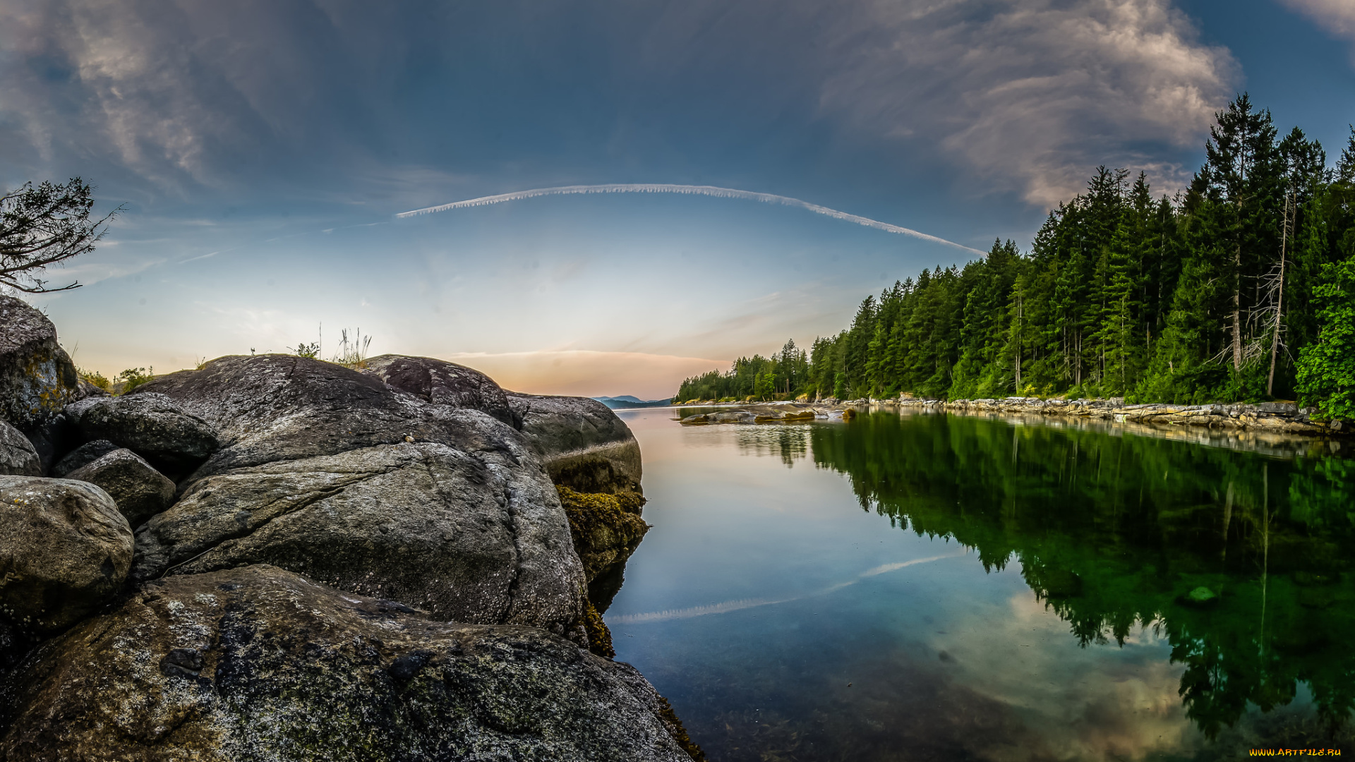 природа, реки, озера, простор