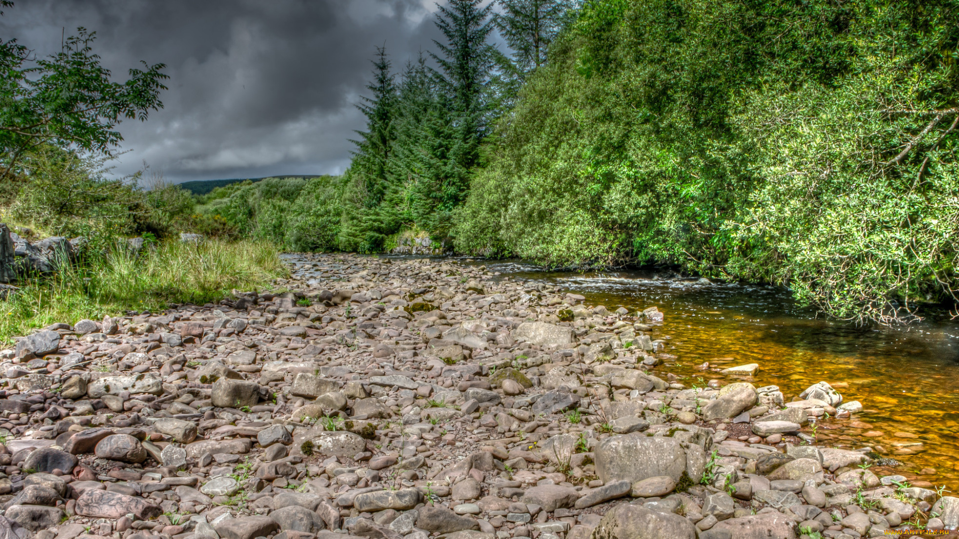 природа, реки, озера, простор