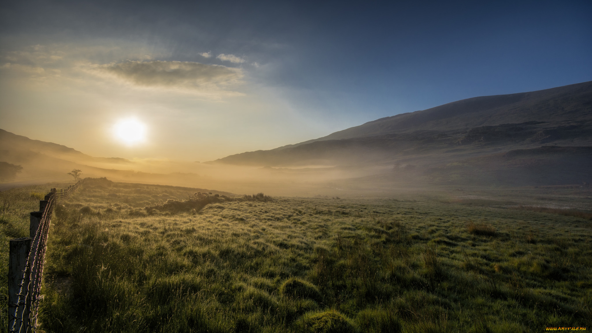 природа, восходы, закаты, простор