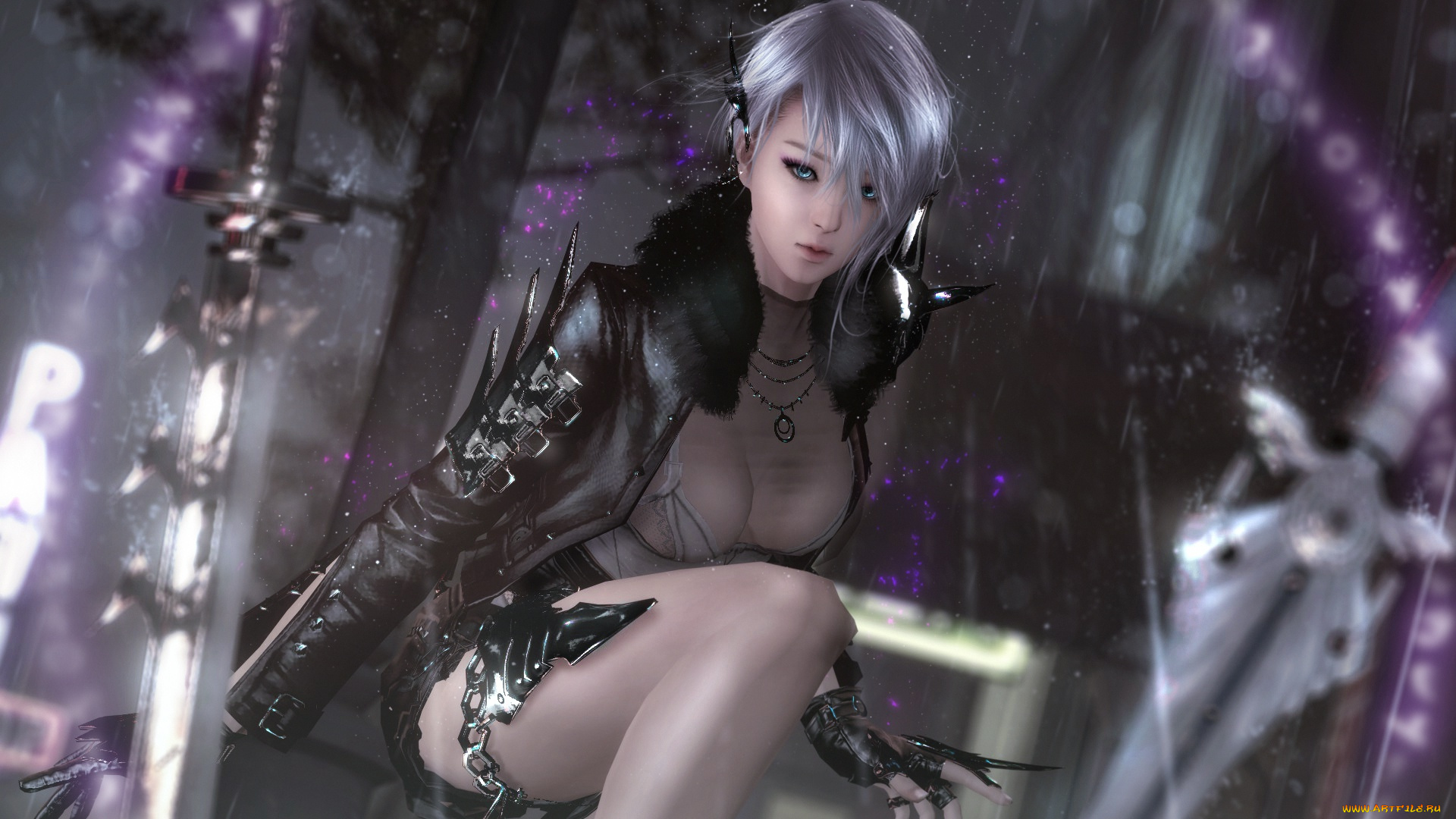 видео, игры, ~~~другое~~~, by, sculp2, garry's, mod, vindictus, arisha, девyшка, оружие