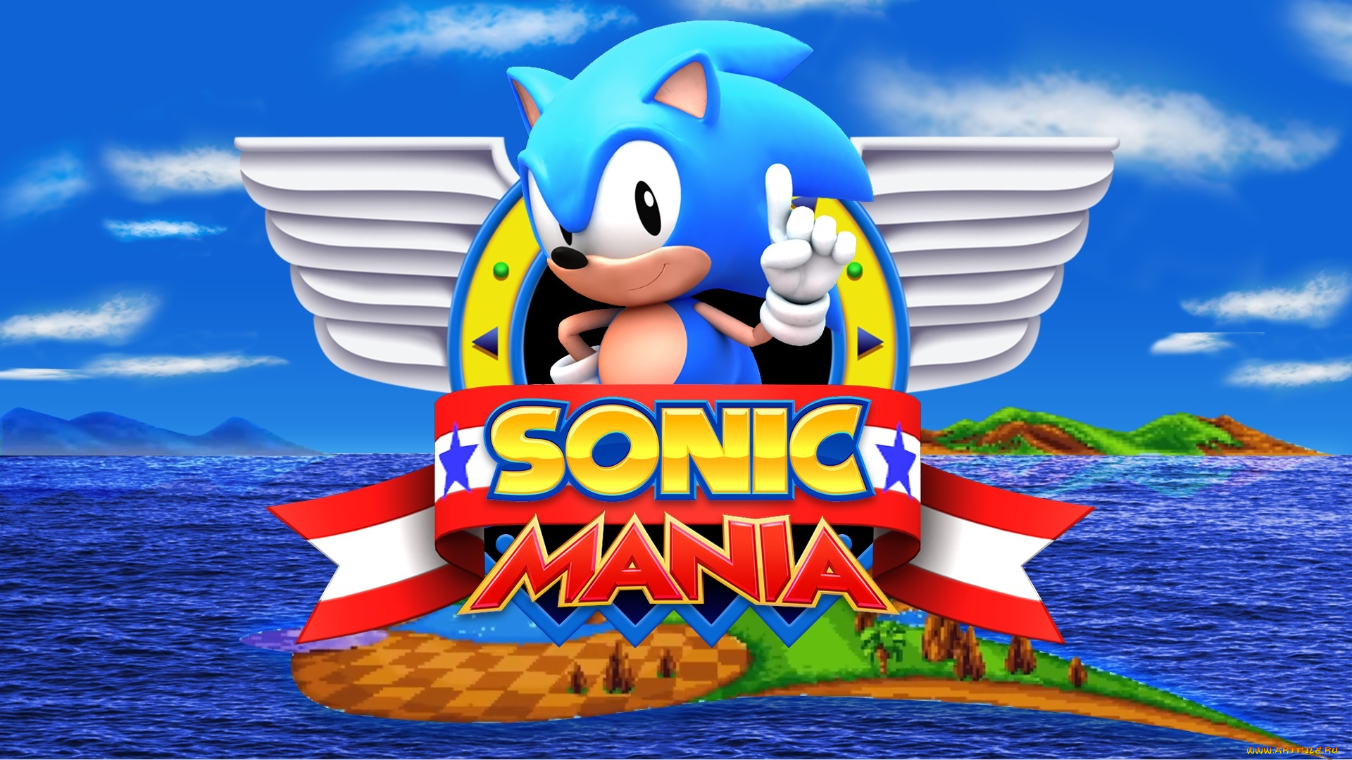 видео, игры, sonic, mania, sonic, mania