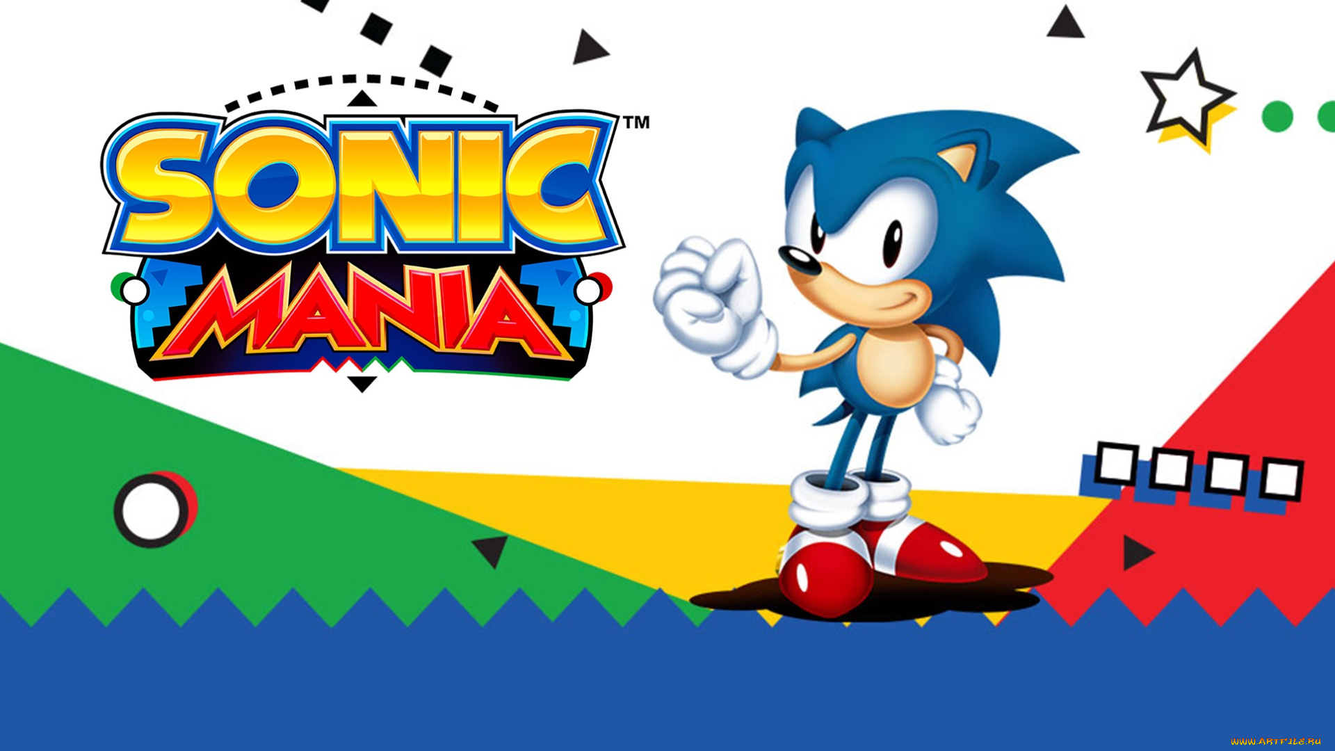 видео, игры, sonic, mania, sonic, mania