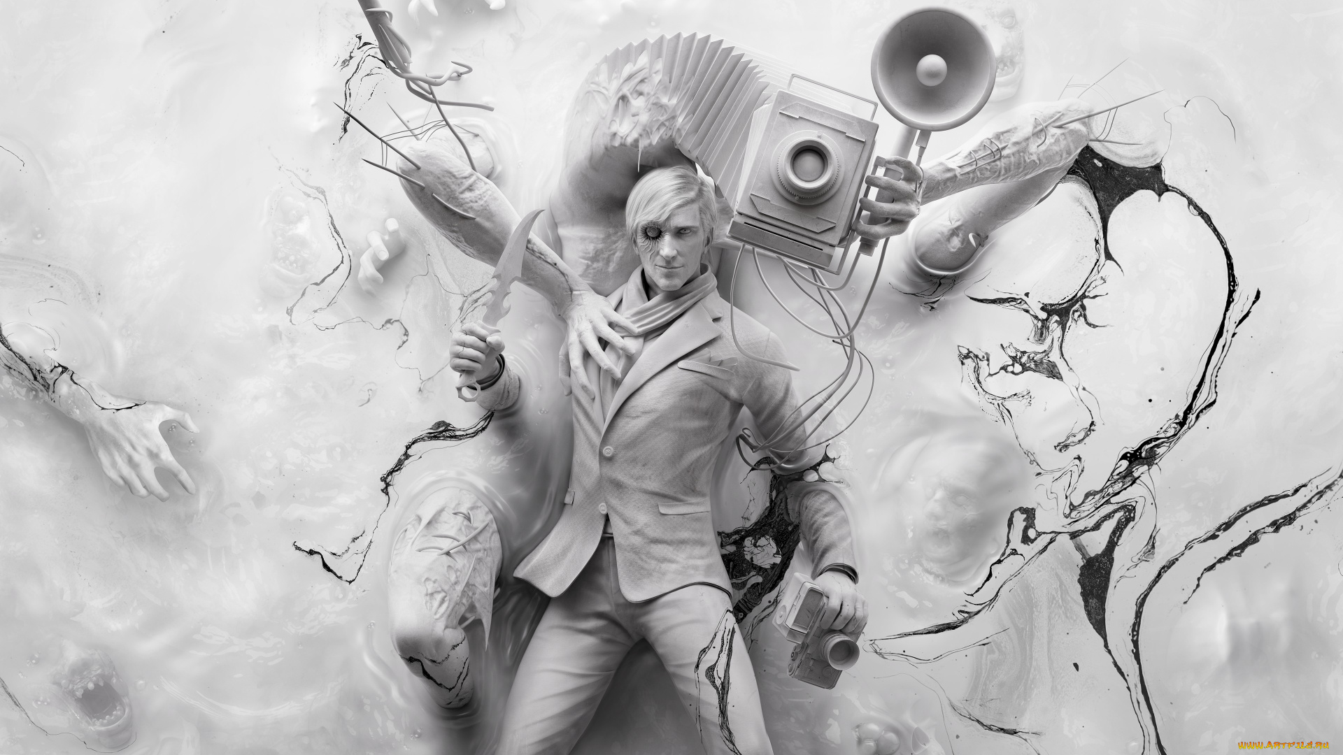 видео, игры, the, evil, within, 2, шутер, the, evil, within, 2, horror, action