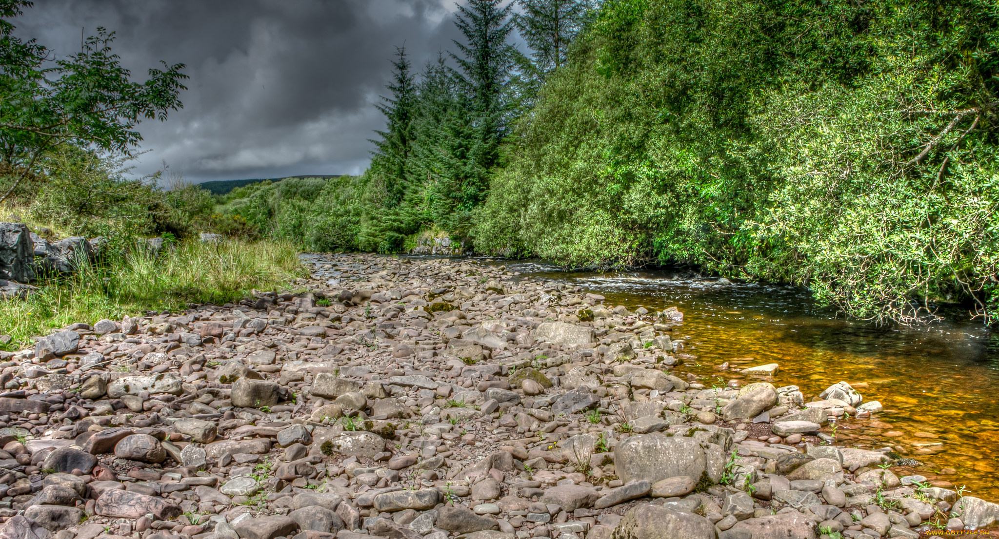 природа, реки, озера, простор