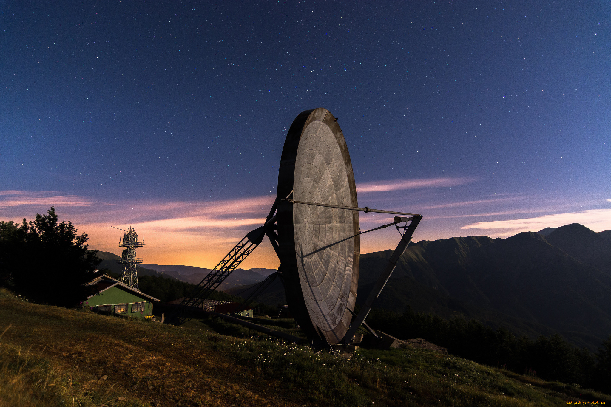 космос, разное, другое, радиотелескоп