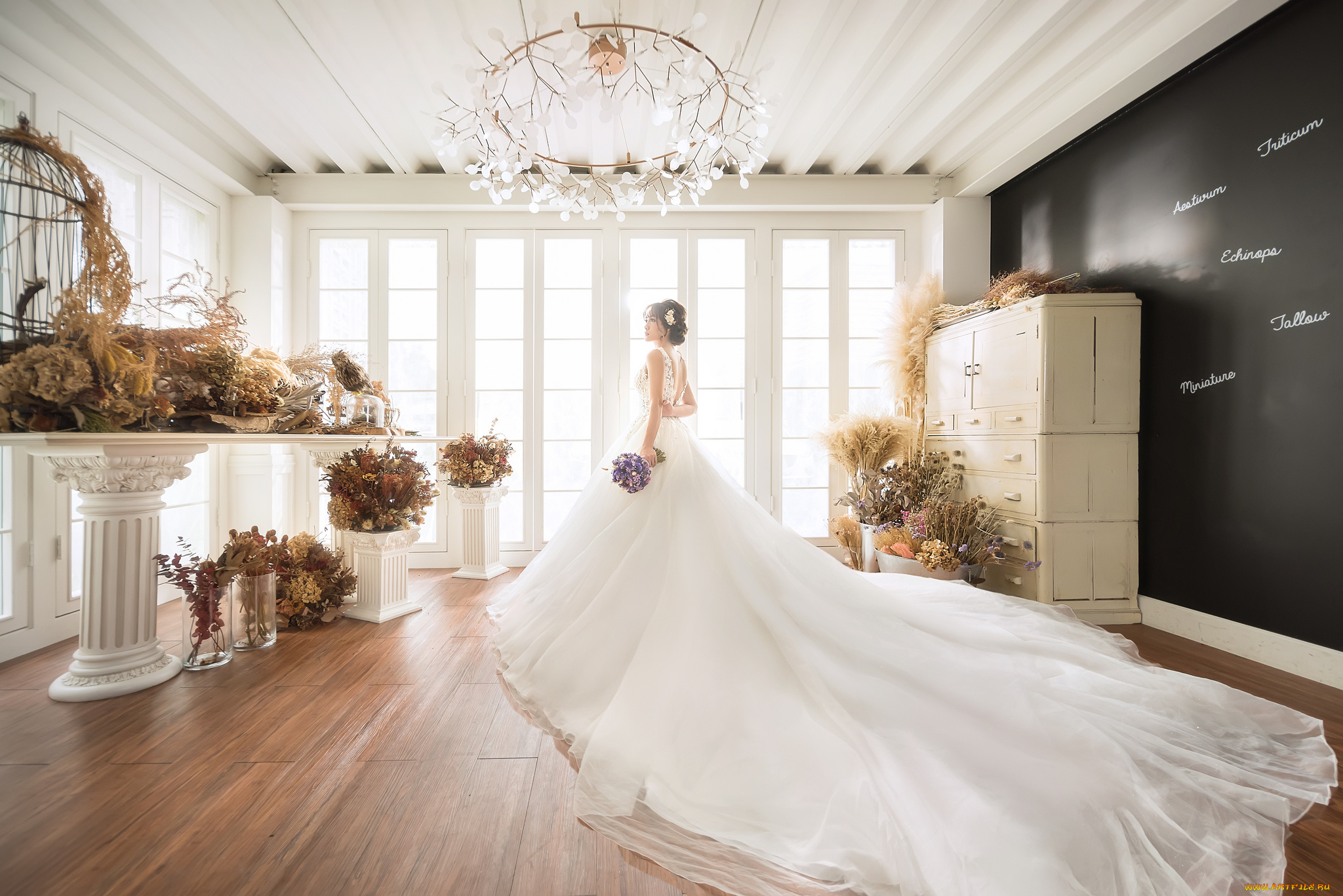 девушки, -unsort, , невесты, девушка, невеста, счастье, праздник, платье, букет