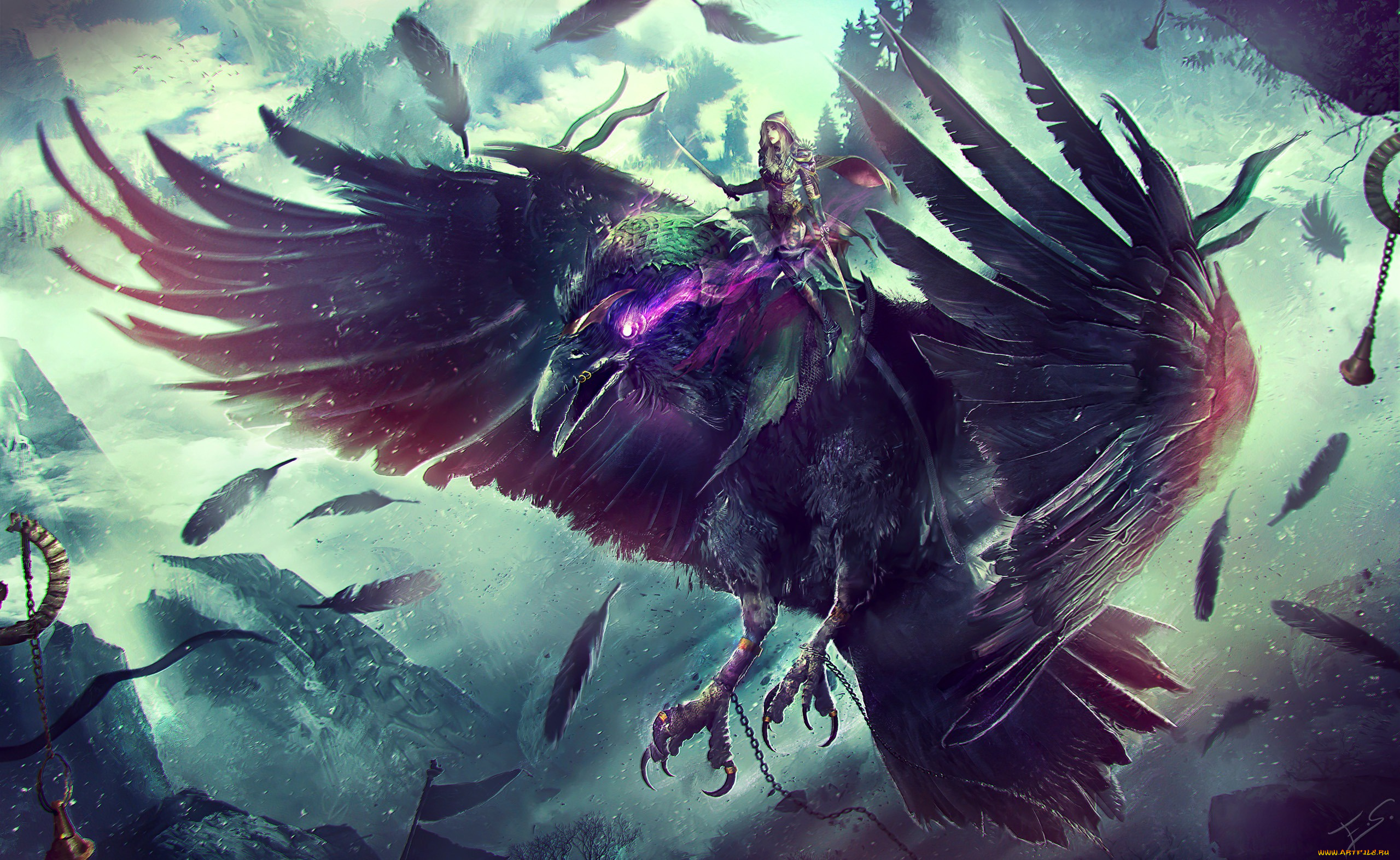 видео, игры, world, of, warcraft, rogue, art, raven, wow, warcraft, blizzard, world, of