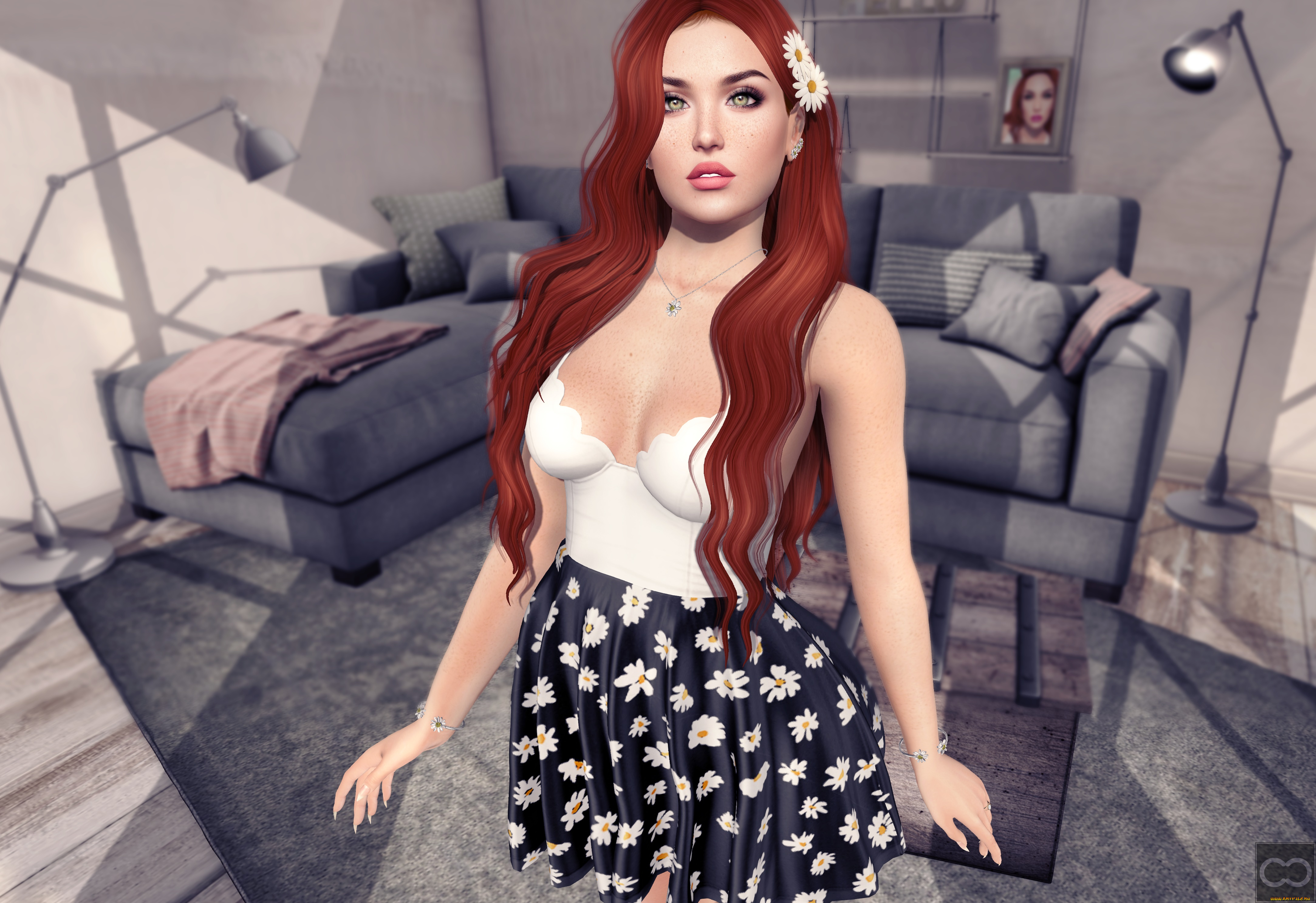 3д, графика, люди, , people, взгляд, девушка, фон