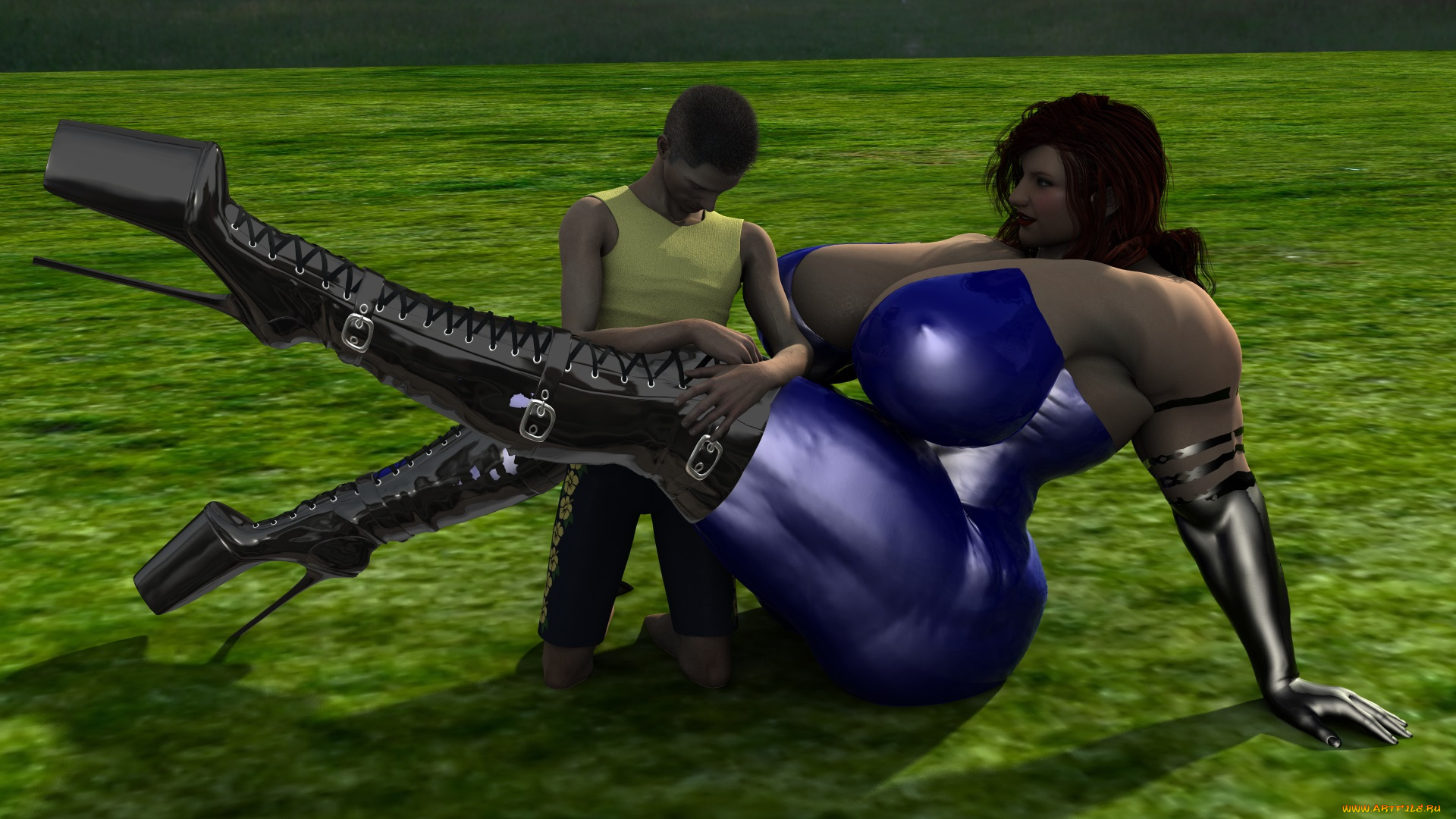 3д, графика, юмор, , humor, фон, взгляд, девушка