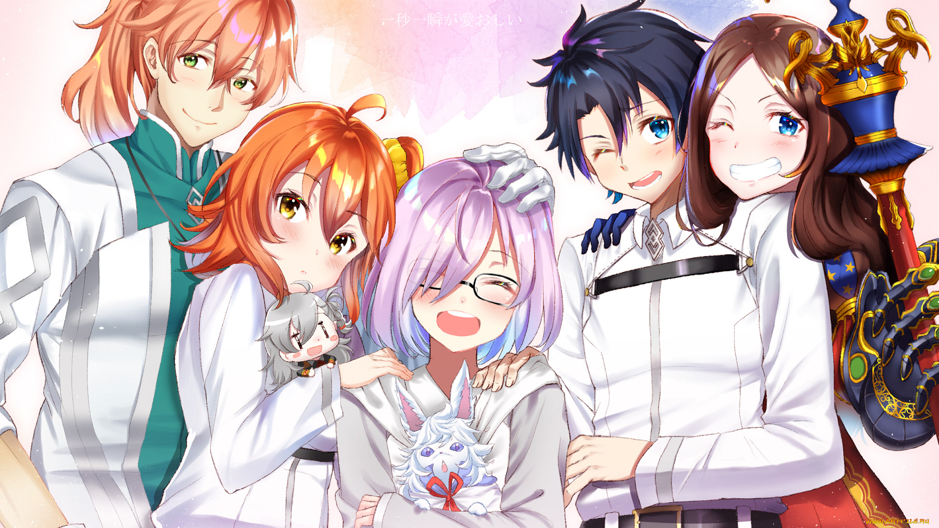 аниме, fate, stay, night, персонажи