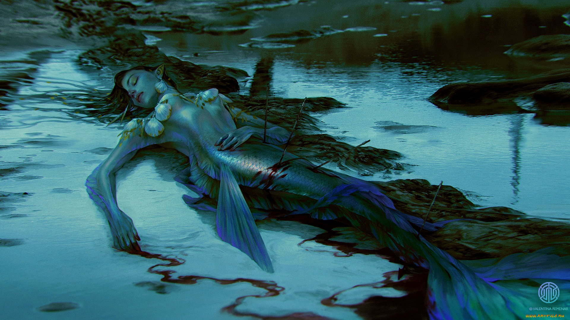 фэнтези, русалки, русалка