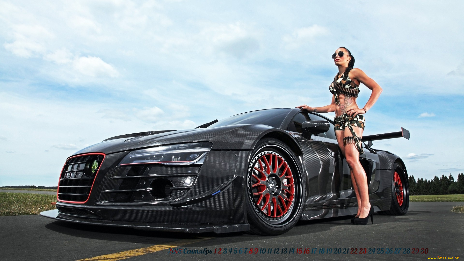 календари, автомобили, девушка, взгляд, очки, дорога