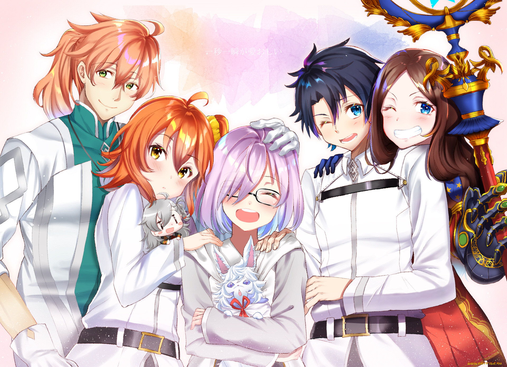 аниме, fate, stay, night, персонажи