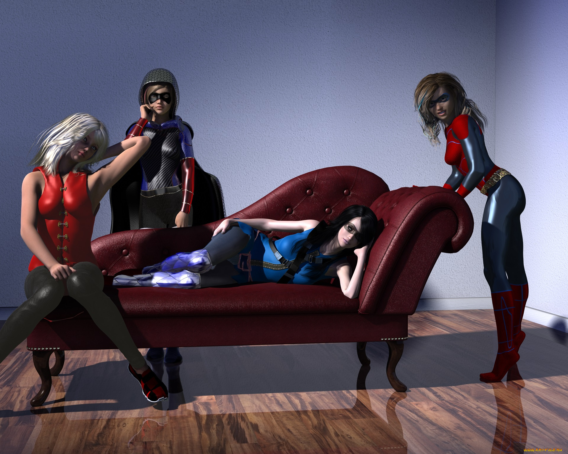 3д, графика, фантазия, , fantasy, фон, взгляд, девушки