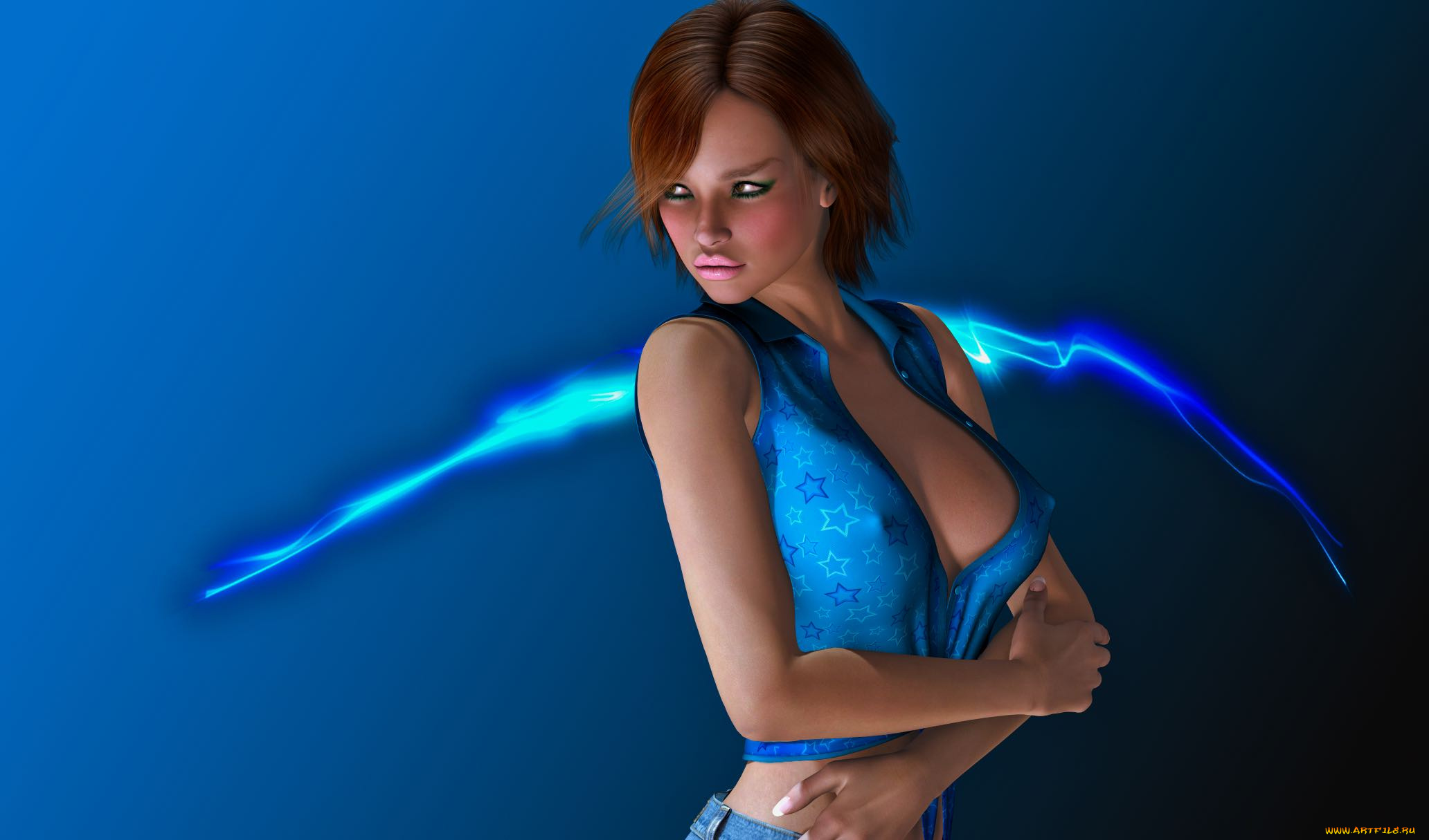 3д, графика, люди, , people, фон, взгляд, девушка