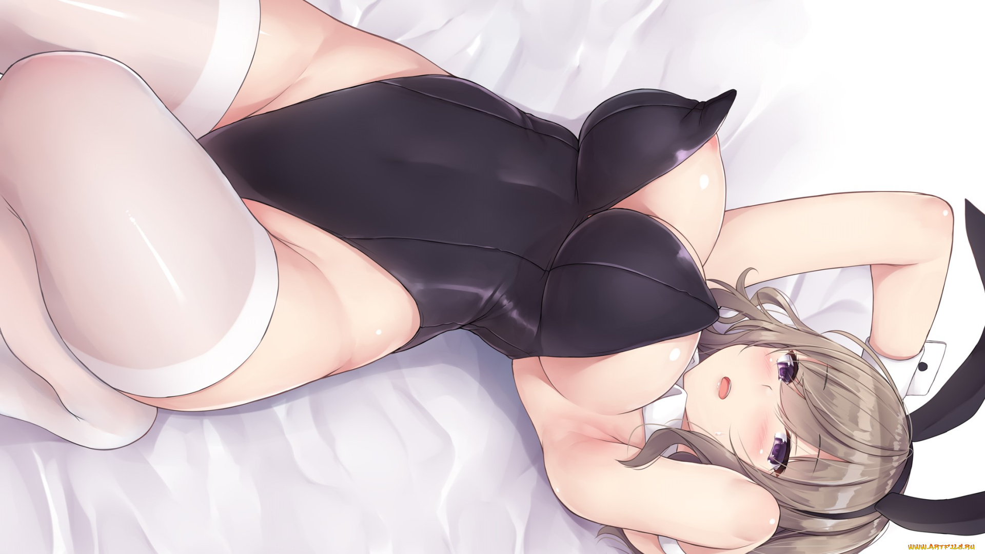 аниме, unknown, , другое, , девушка, взгляд, фон