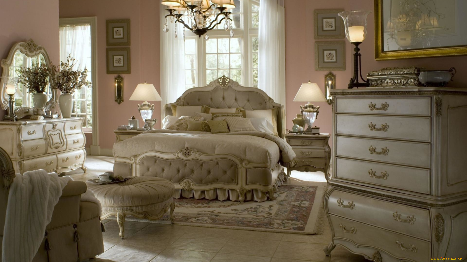 интерьер, спальня, мебель