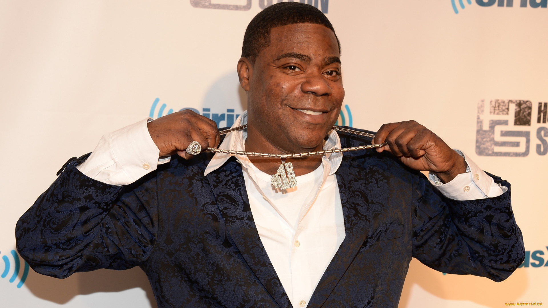 мужчины, tracy, morgan, цепь, кольцо, пиджак, актер, tracy, morgan