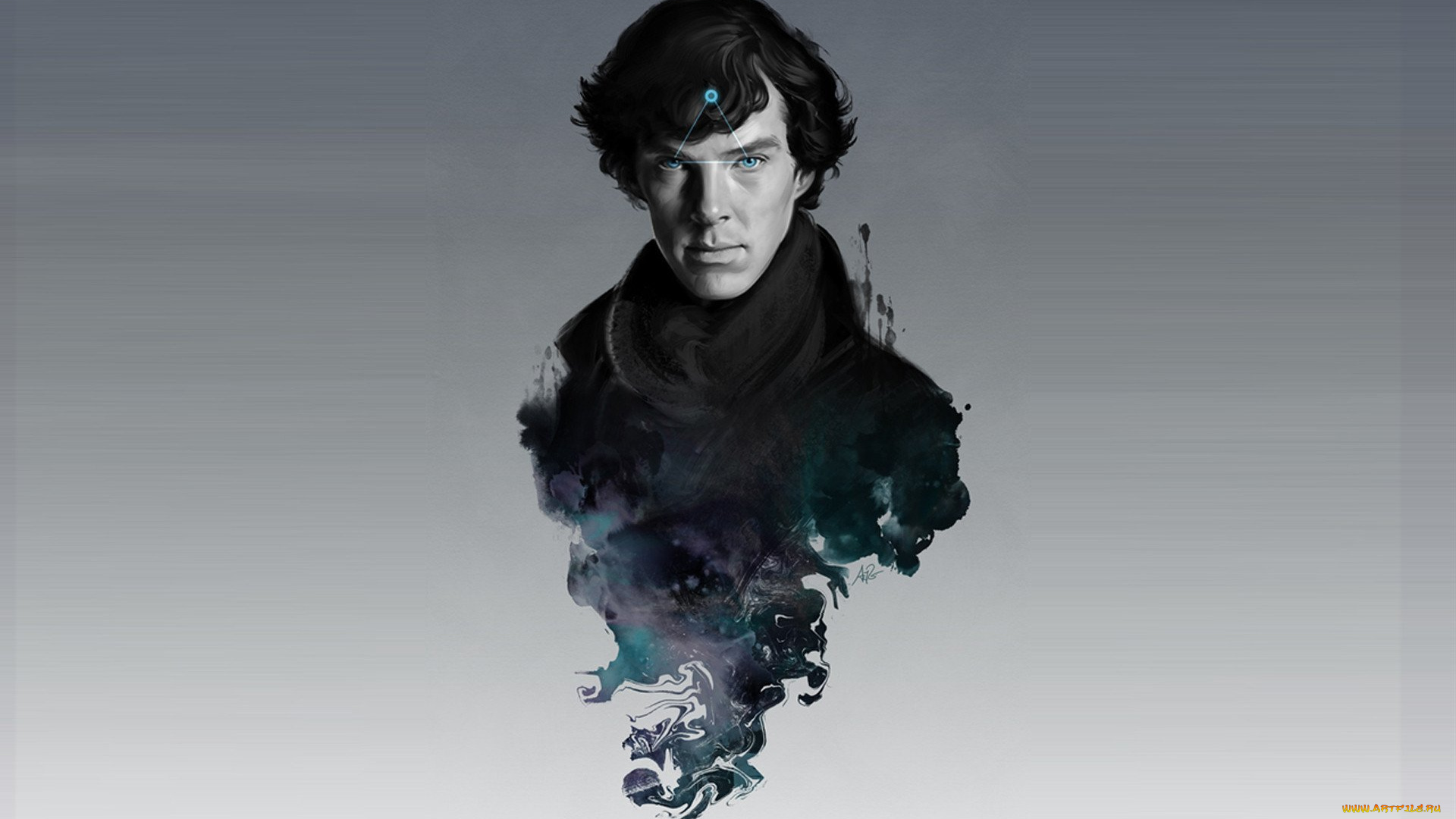 рисованное, кино, sherlock, bbc