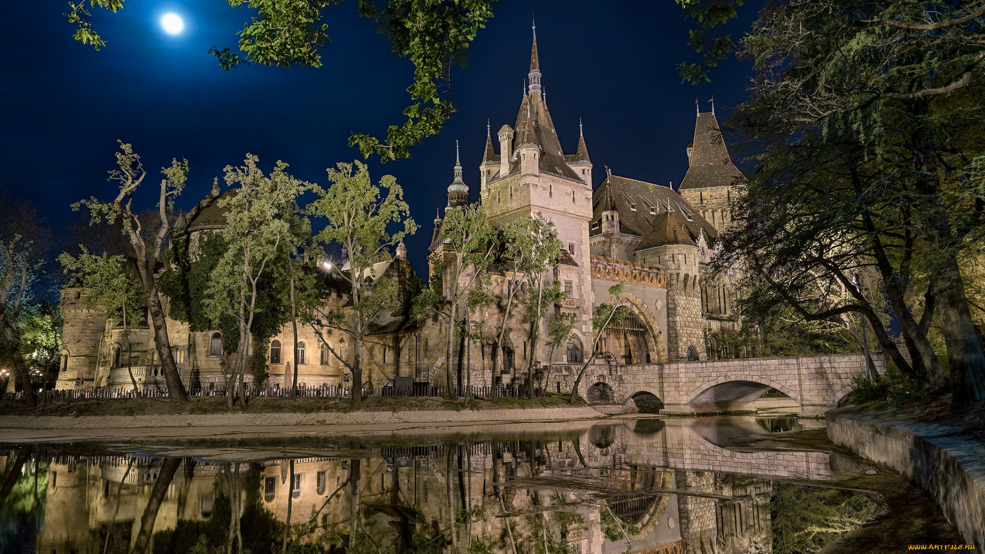 vajdahunyad, castle, города, -, дворцы, , замки, , крепости, простор