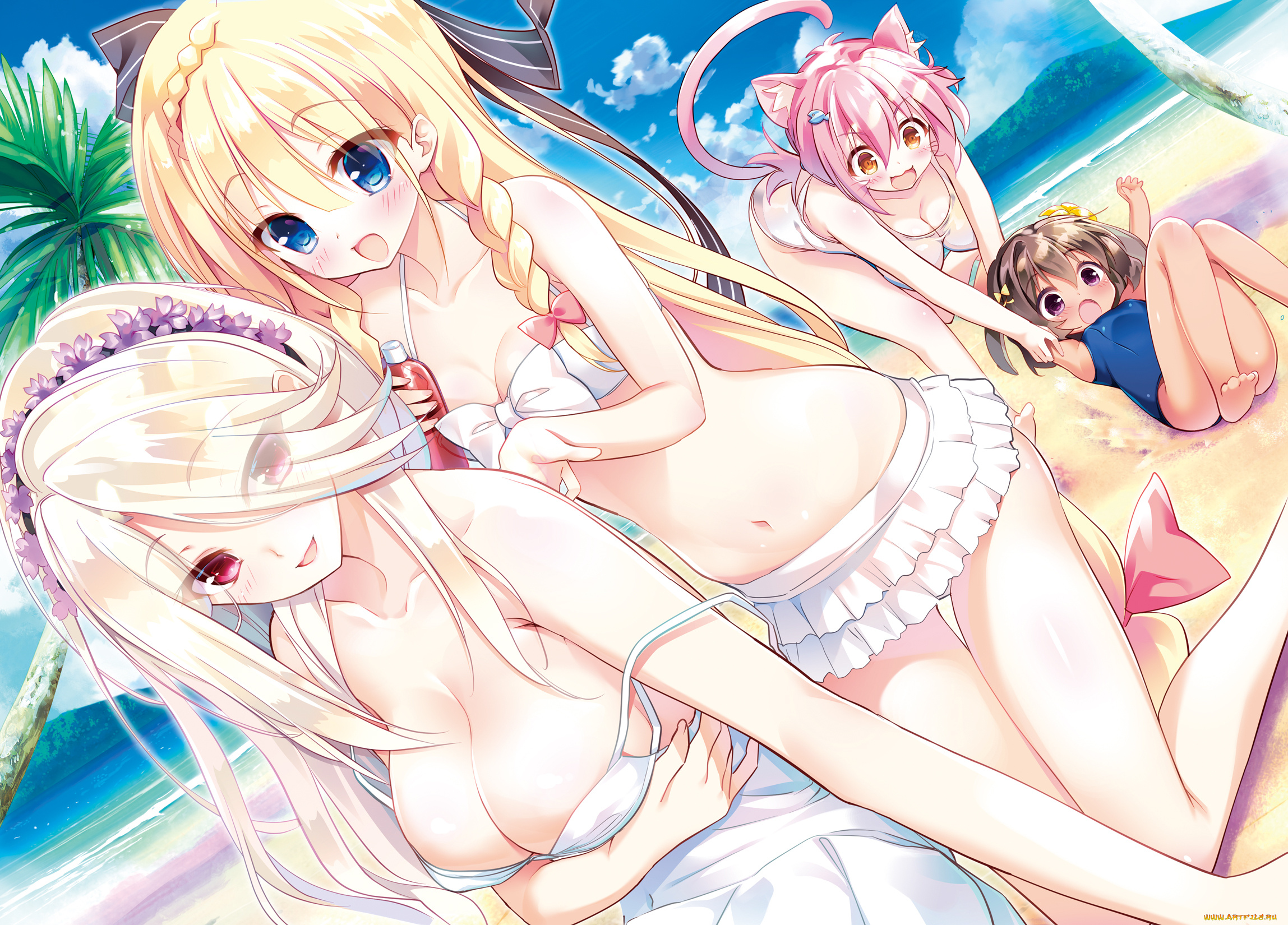 аниме, unknown, , другое, , фон, взгляд, девушки