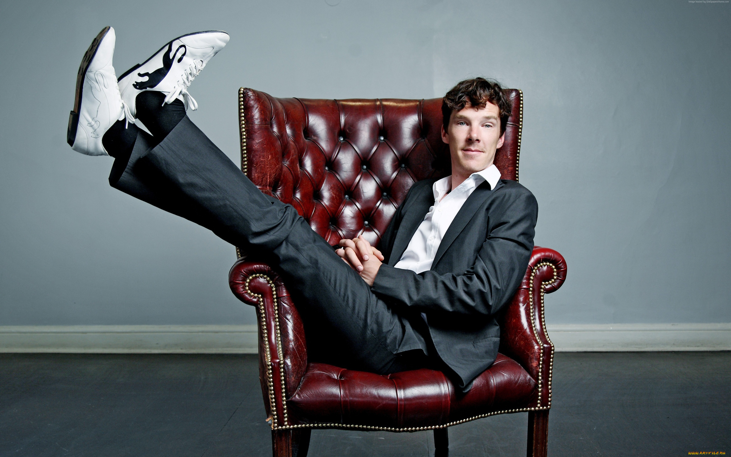 мужчины, benedict, cumberbatch, костюм, кресло, актер
